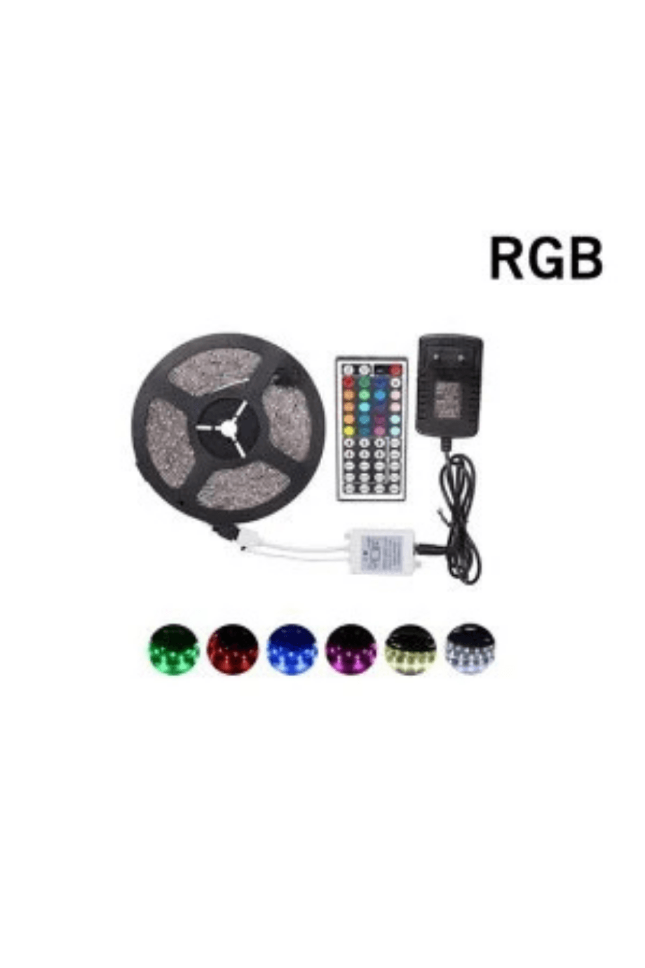 Cata RGB Şerit Led Seti 220v 352 Renk + Trafo + Kumanda CT-4558