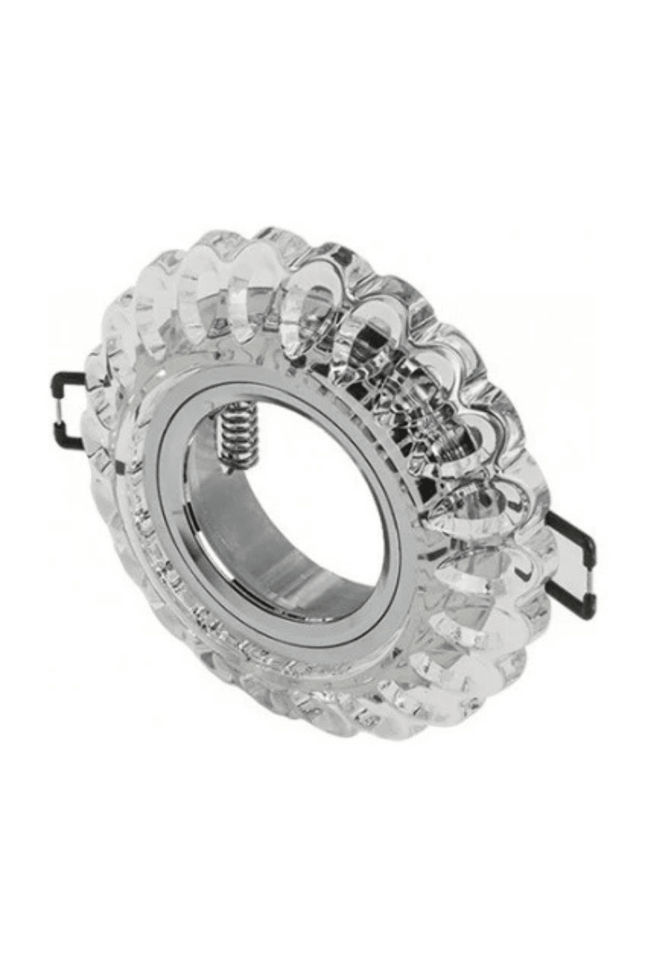 Ct 6594 Led Çerçeveli Beyaz Işık Kristal Cam Spot Kasa