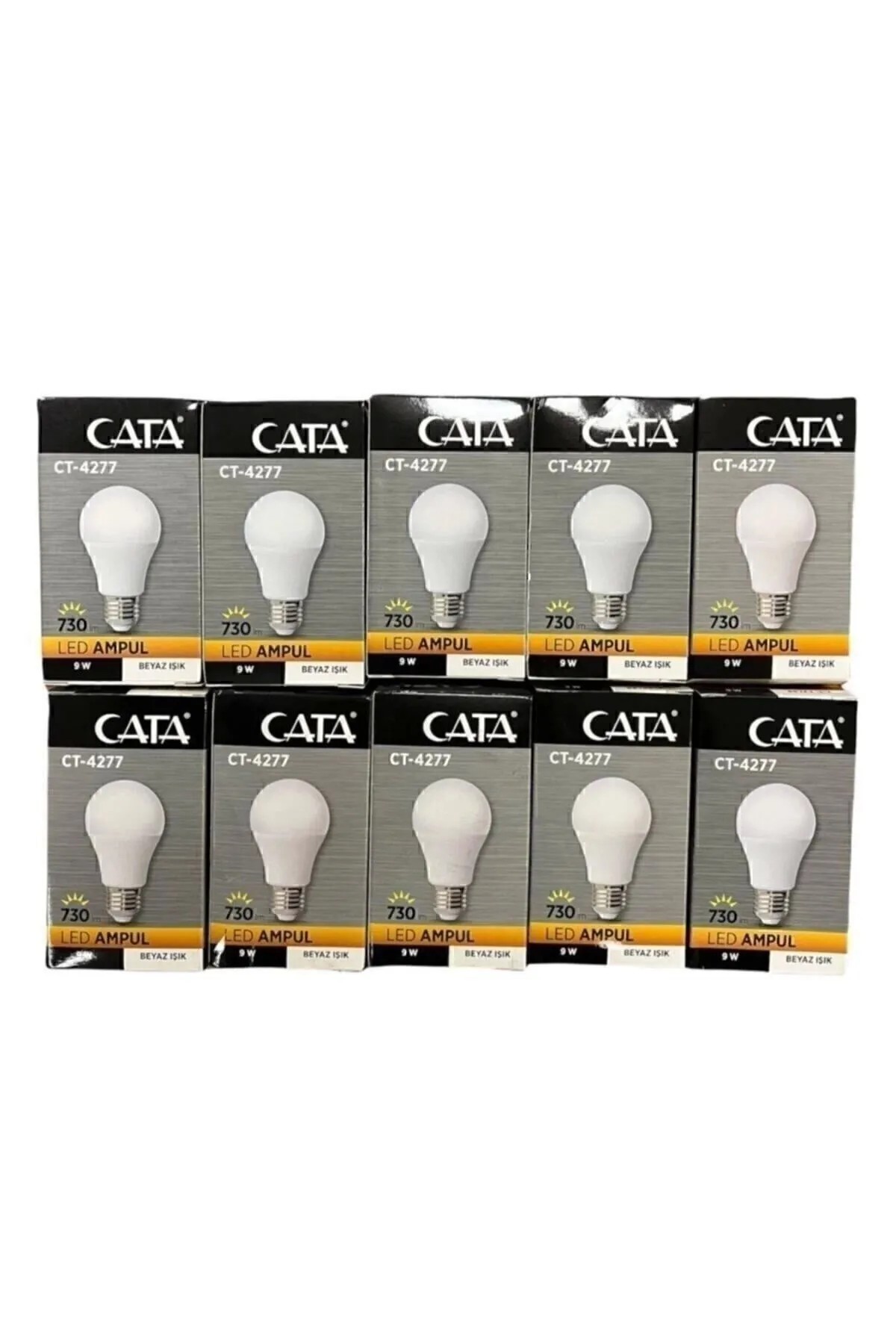 CATA 4277 9w Led Ampul 6500k 100 Lü Paket