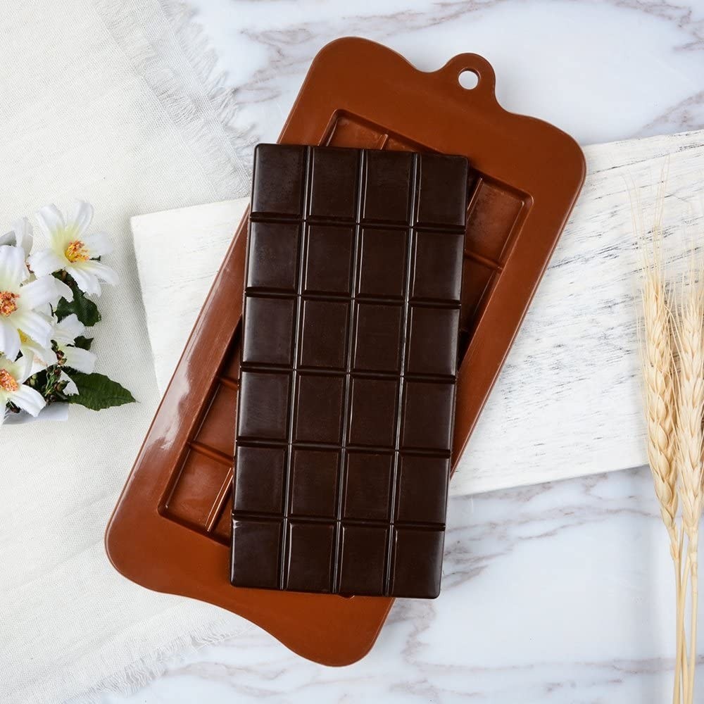 Tablet Desen Silikon Çikolata Kalıbı
