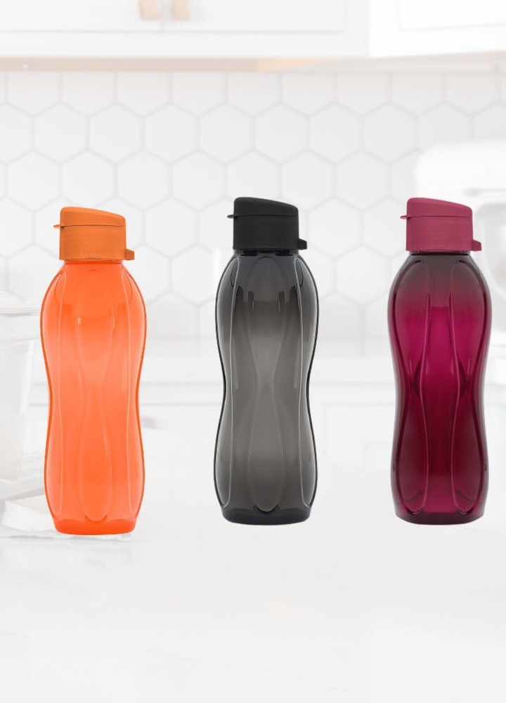 3’lü Set Matara Okul Suluğu Kapaklı Su Şişesi Plastik 750 ml