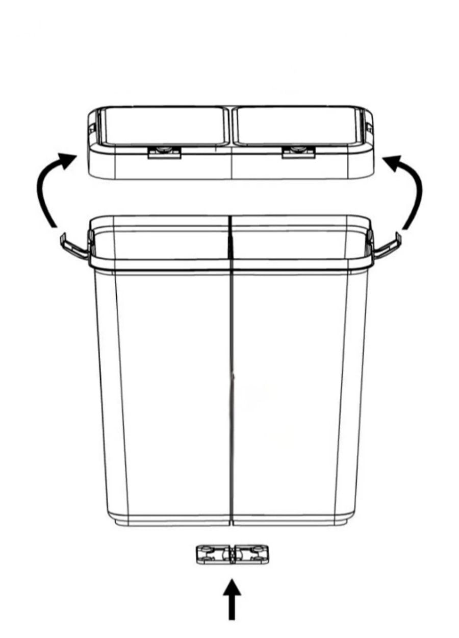 4’lü Katlanabilir Çamaşır Sepeti Seti – 80 Litre Kirli Sepeti, Sele, Su Kovası ve Maşrapa