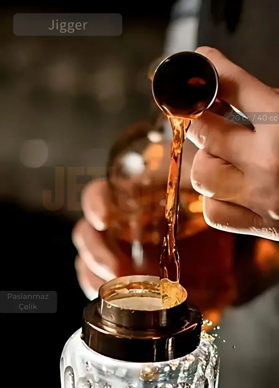 Jigger 20/40 cc Kokteyl Ölçeği