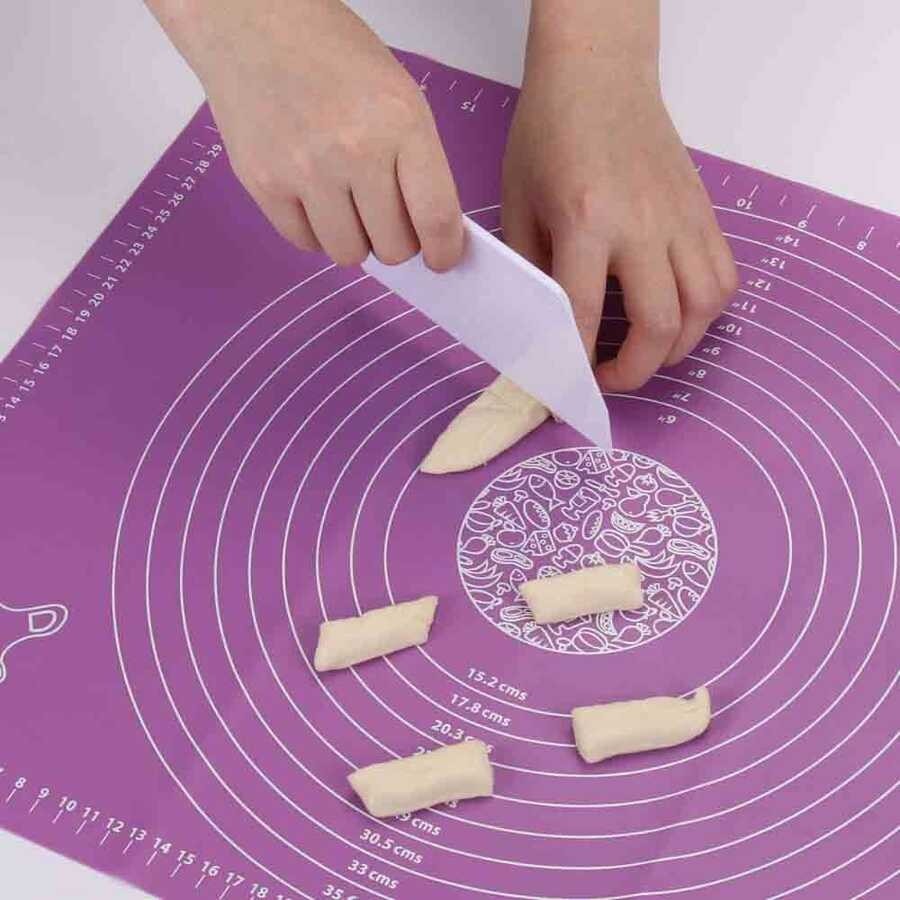 Silikon Mat Lila 40*50 Cm