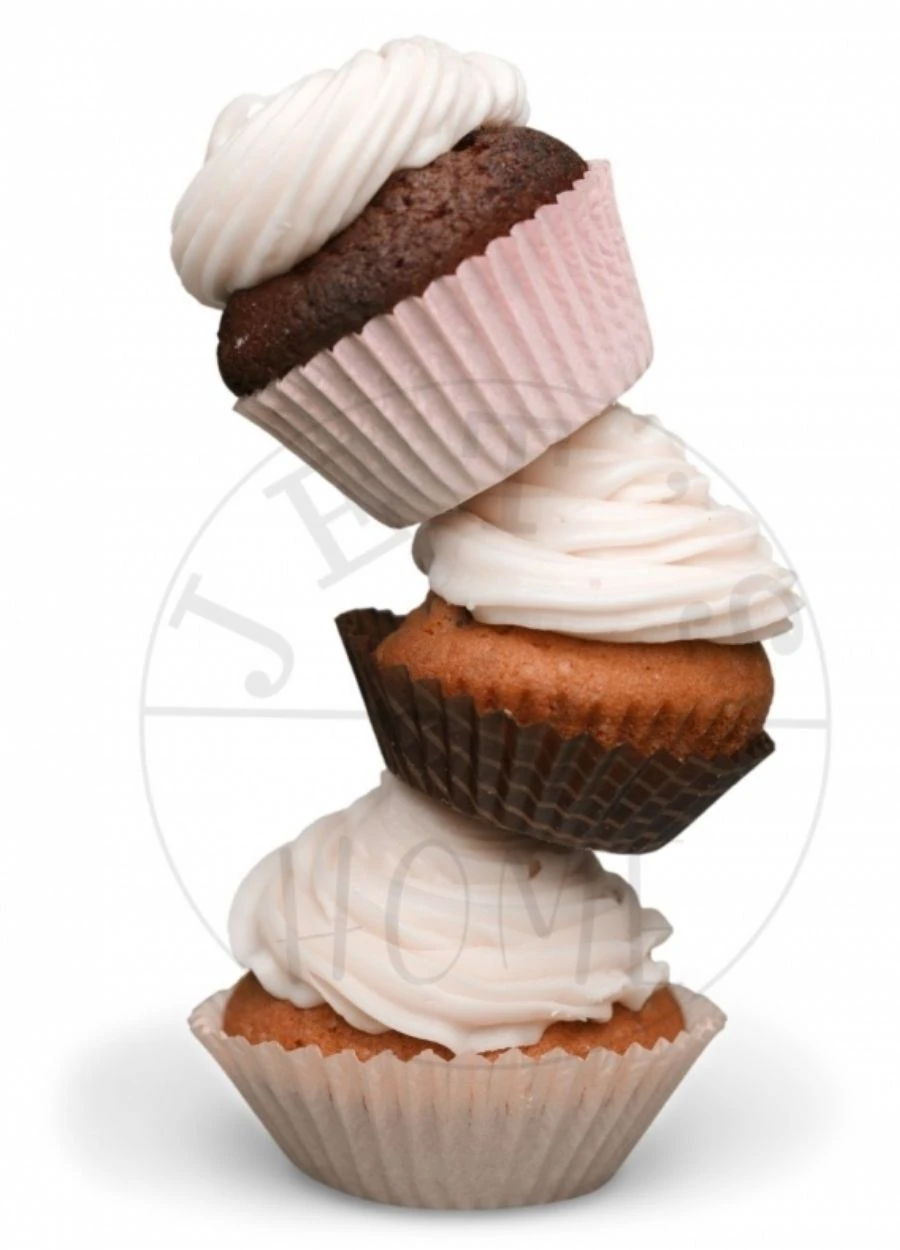 Büyük Boy Krema Duy Seti 5'li Paslanmaz Pasta Cupcake Kurabiye Duyu Çelik Süsleme Başlıkları Set-4