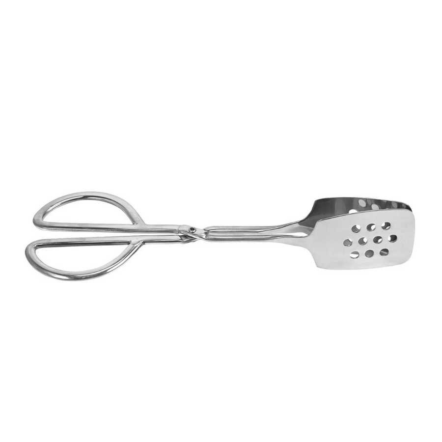 Salata Maşası Paslanmaz Çelik Maşa Delikli Barbekü Maşası 26 cm