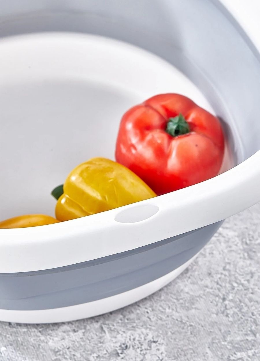 Badya Katlanır Sebze Badyası Silikon Badya Leğen Orta Boy No:1 2,7 Lt