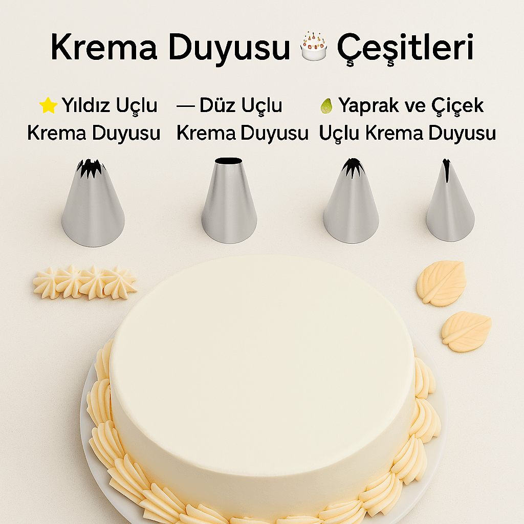 Krema Duyu Çeşitleri