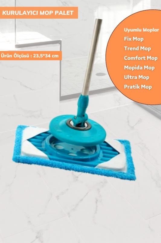 Paspas Kurulayıcı Mop Palet Comfort-Fix-Mopida-Ultra-Pratik Mop Uyumlu