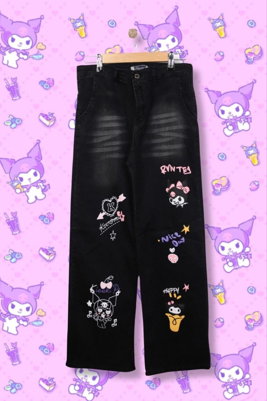 KUROMİ KOT PANTOLON