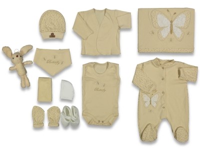 BY CONCON ORGANİK BUTTERFLY 10LU ZIBIN SET