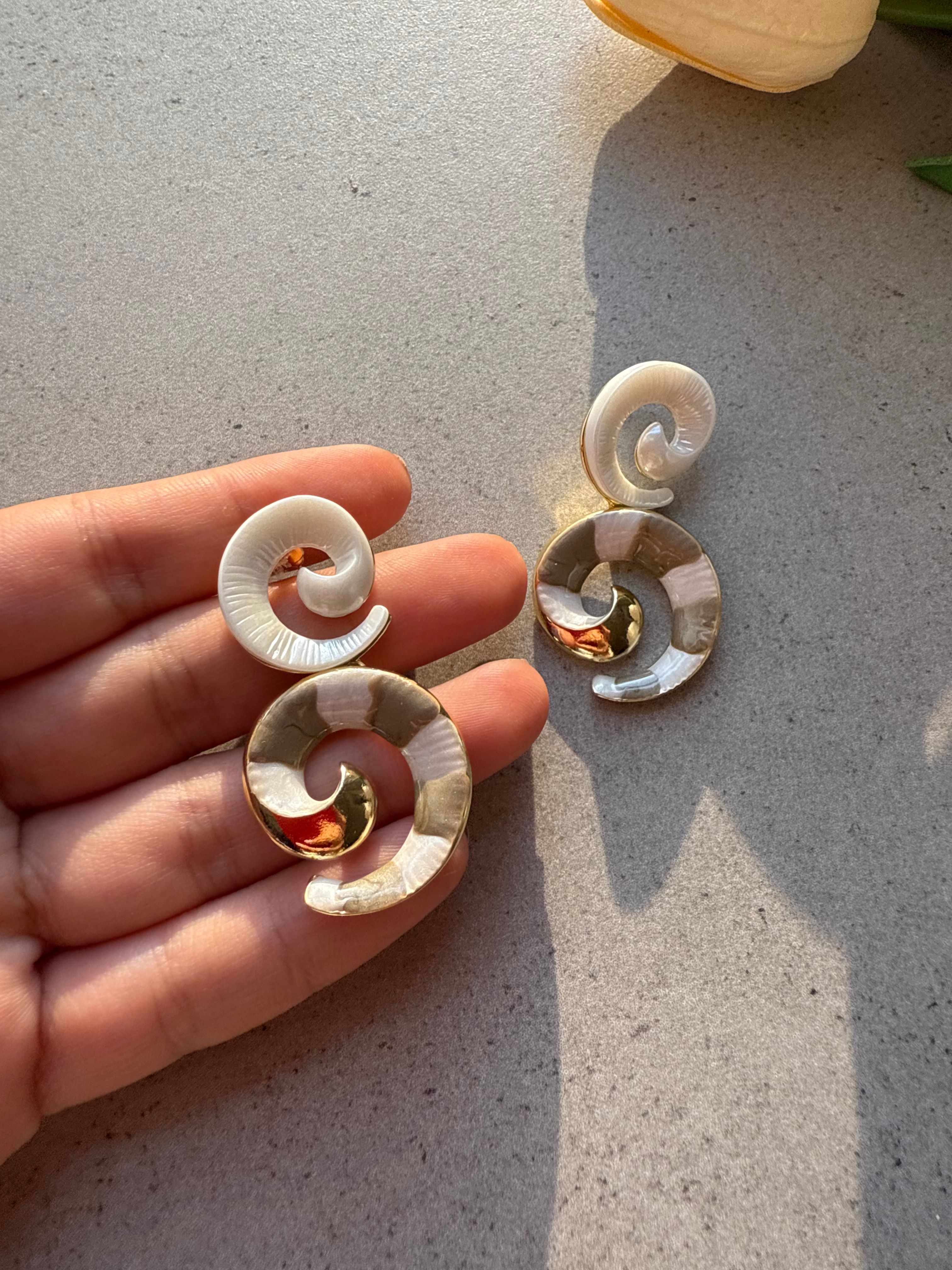 OCEAN SPIRAL KÜPE BRONZE 