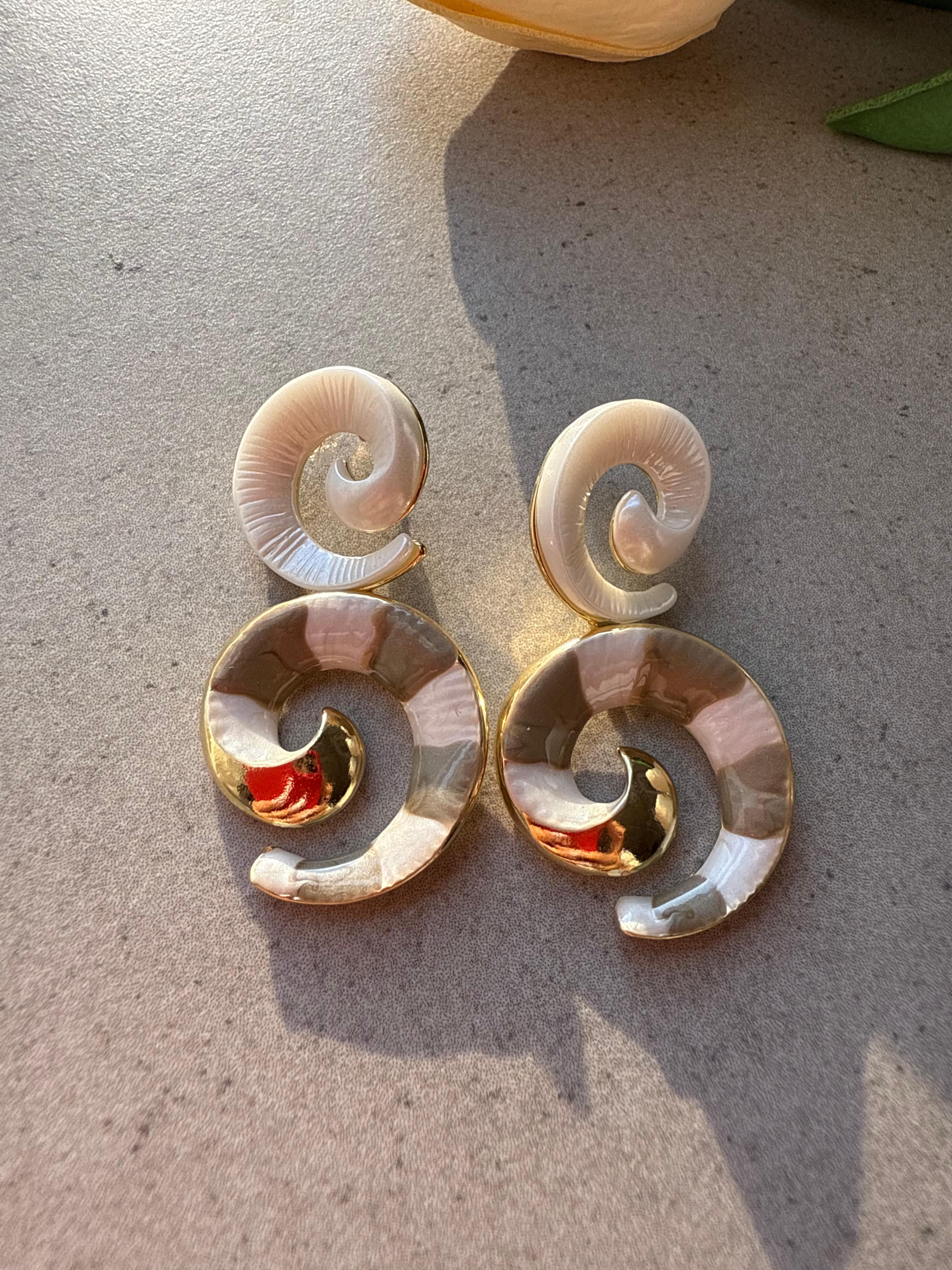 OCEAN SPIRAL KÜPE BRONZE 