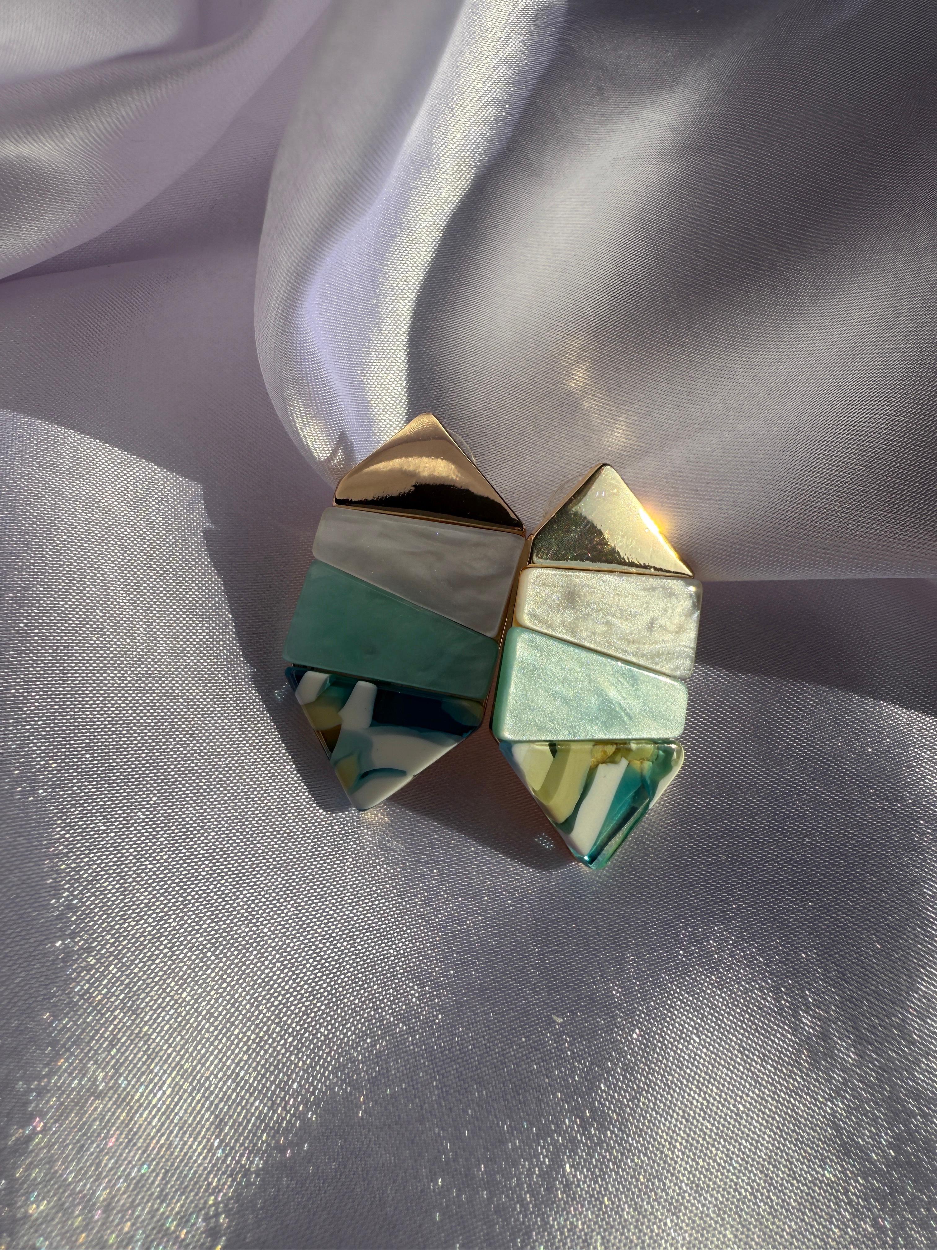 TRIANGLE AQUA GREEN KÜPE