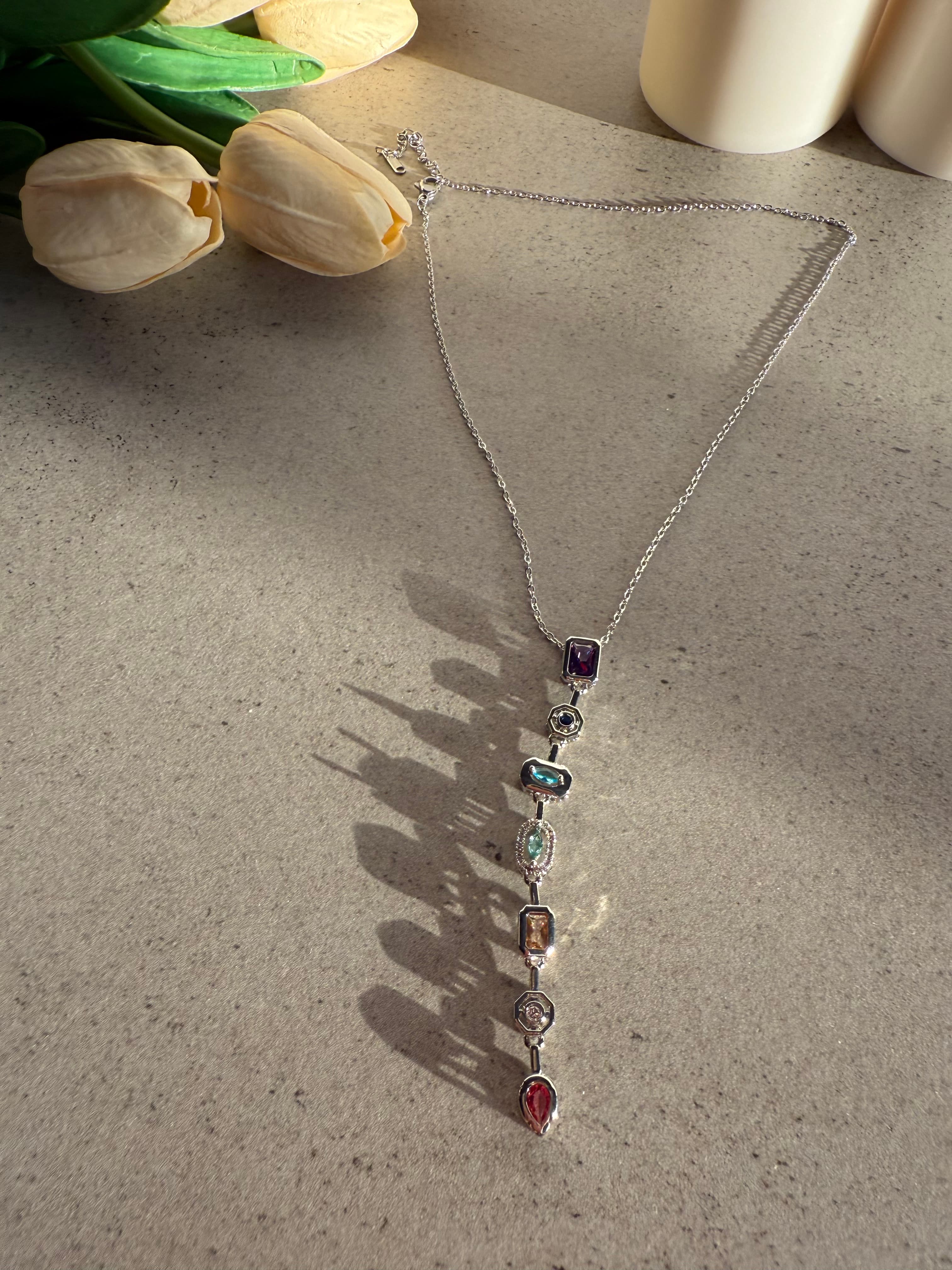 GEMSTONE Y KOLYE SILVER