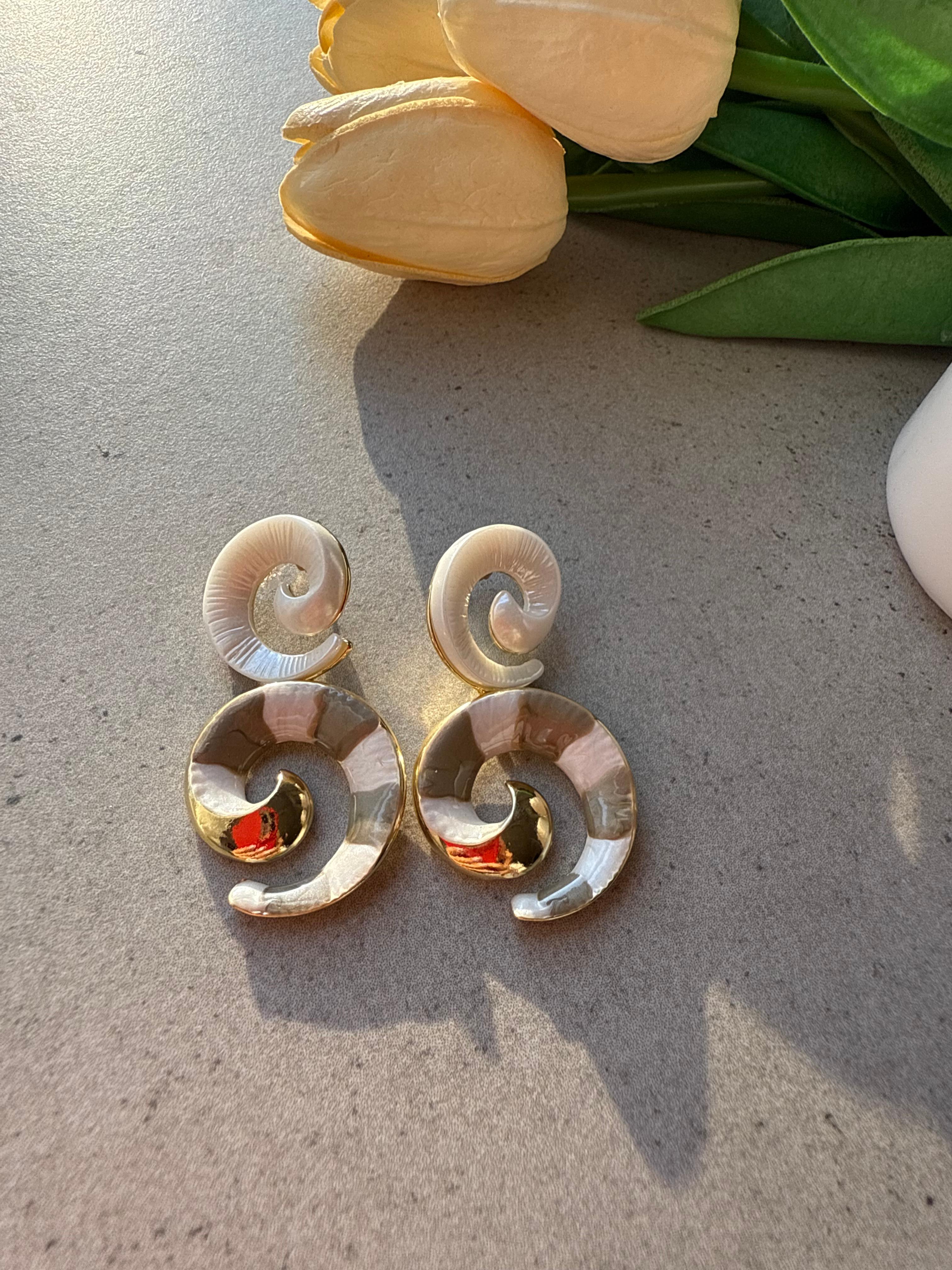 OCEAN SPIRAL KÜPE BRONZE 