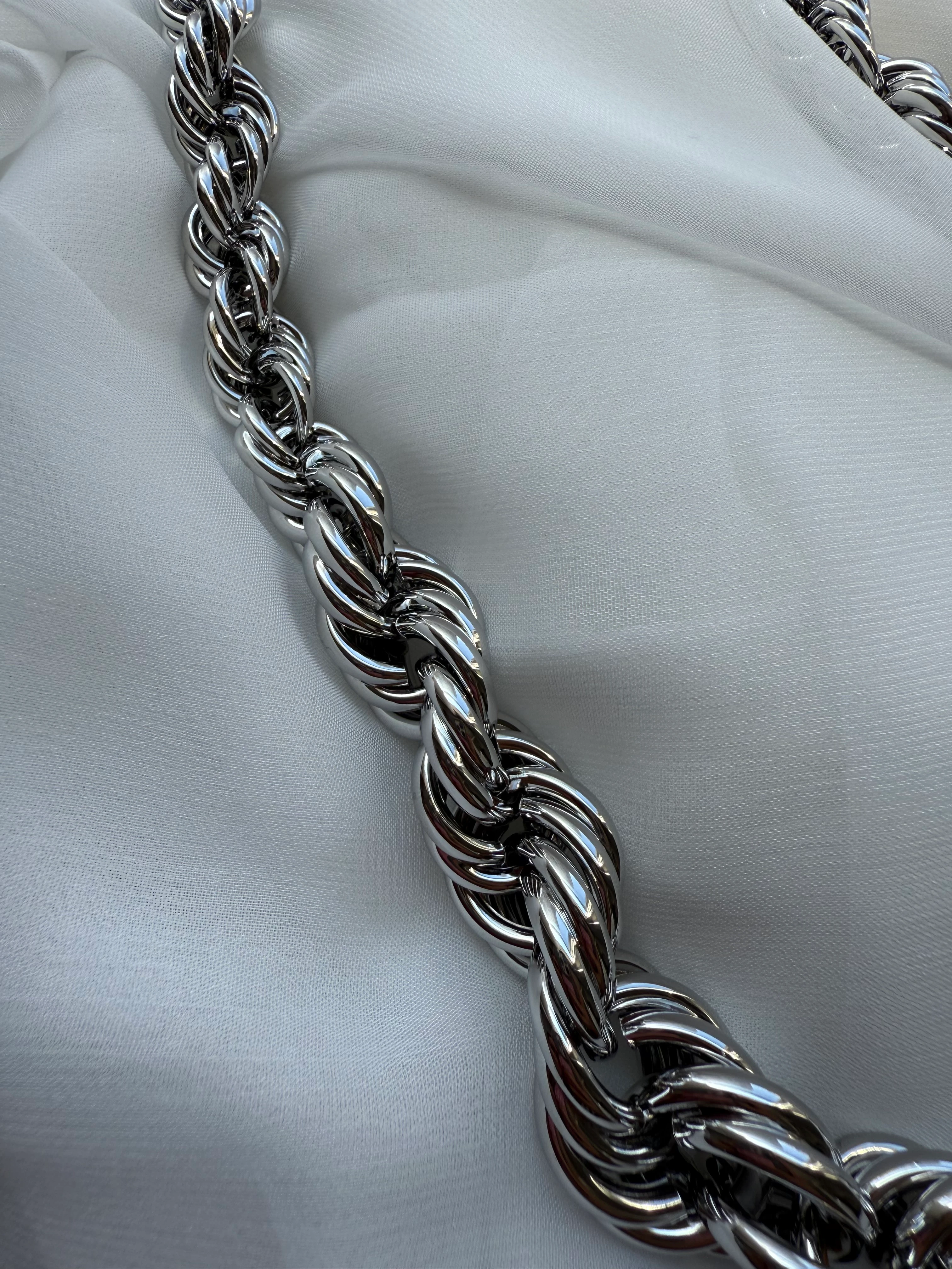 SPIRAL KOLYE SILVER