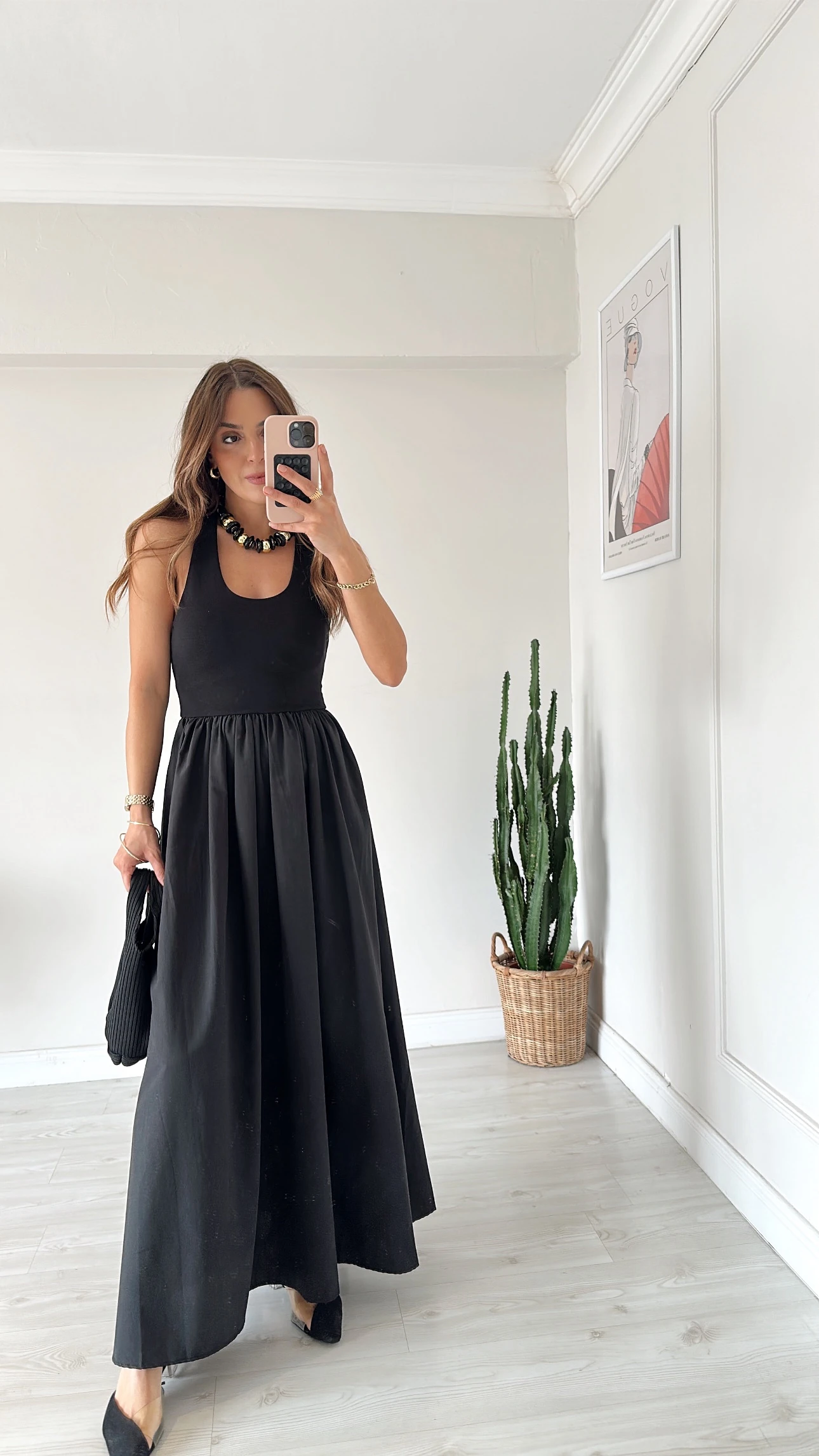 Halter Model Maxi Elbise
