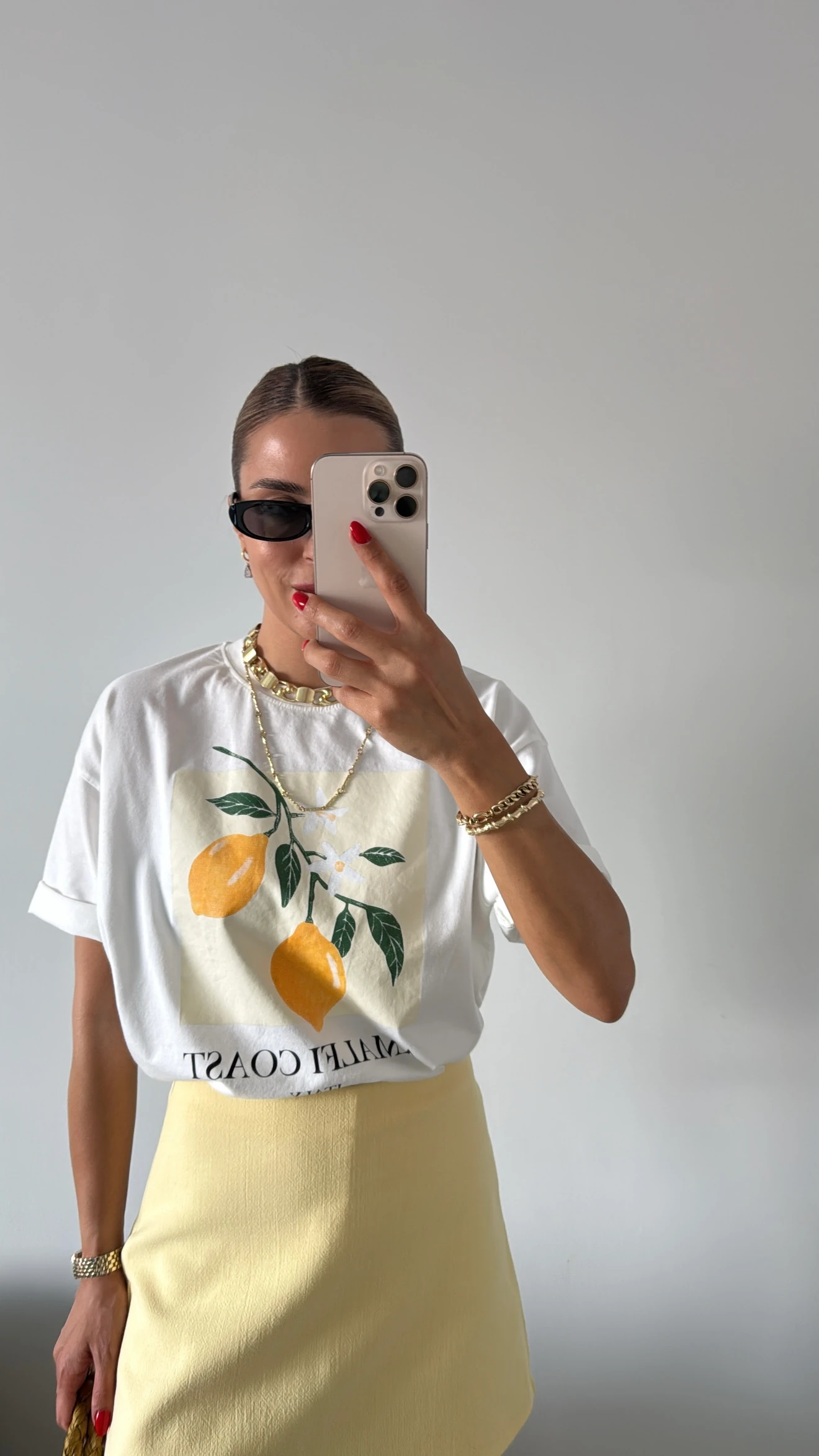 Limon Baskılı Tshırt