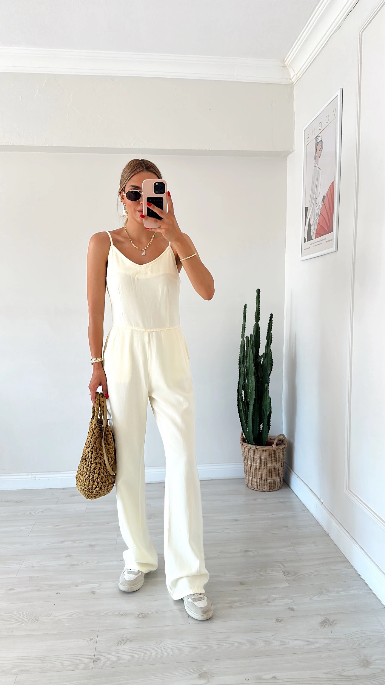 Askılı Tulum Soft Sarı