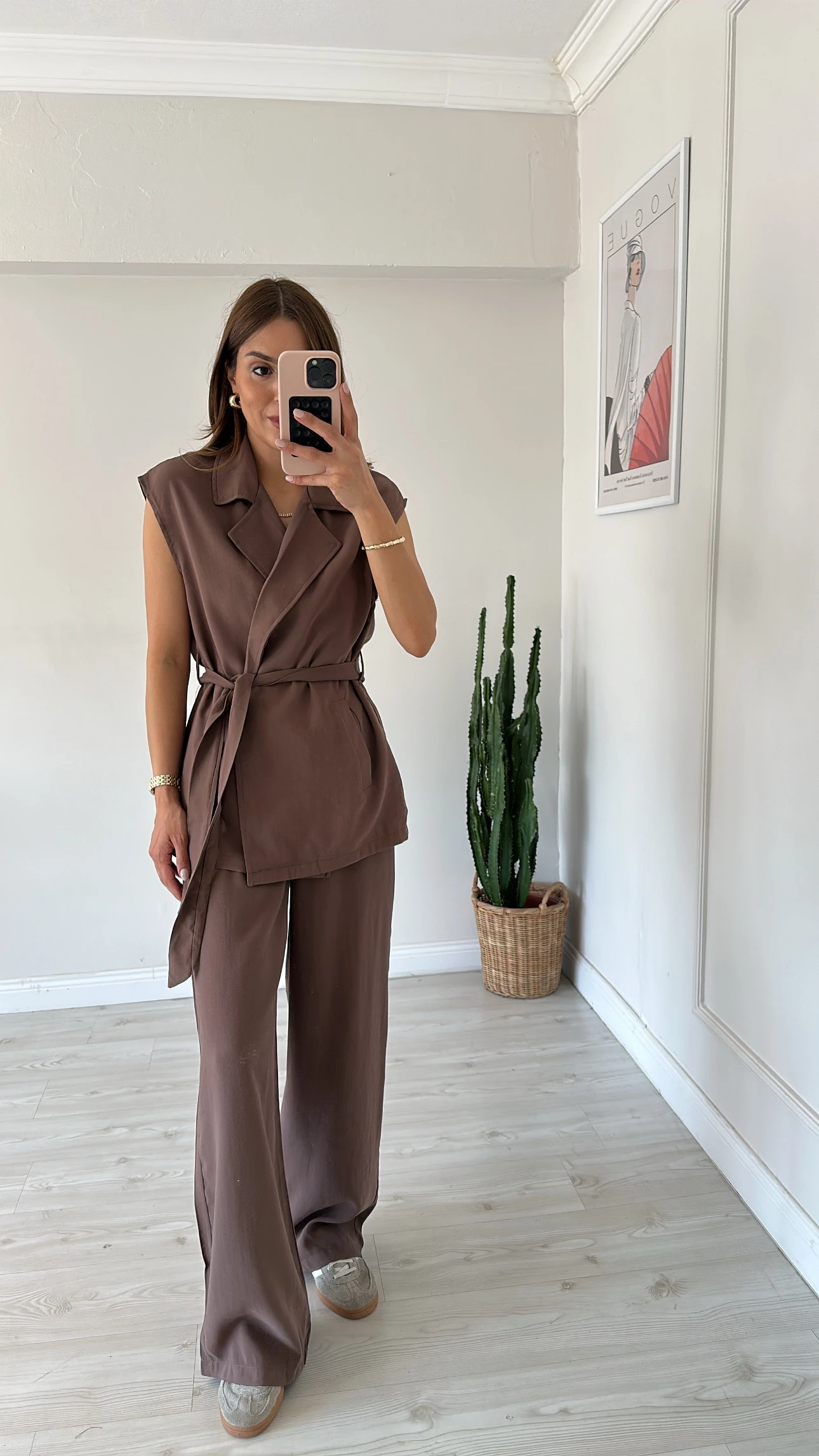 Kimonolu Takım Kahve