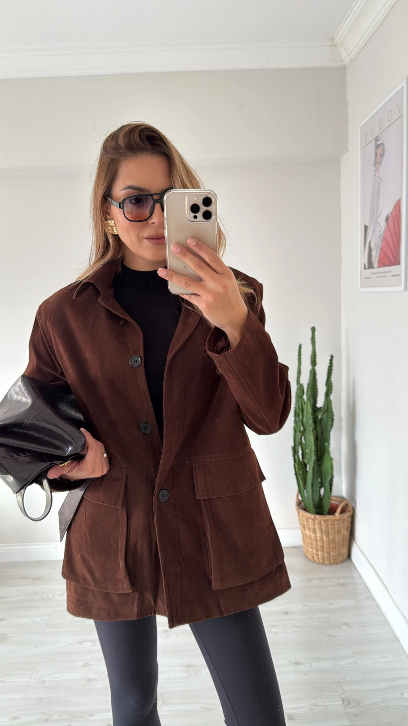 Acı Kahve Süet Ceket