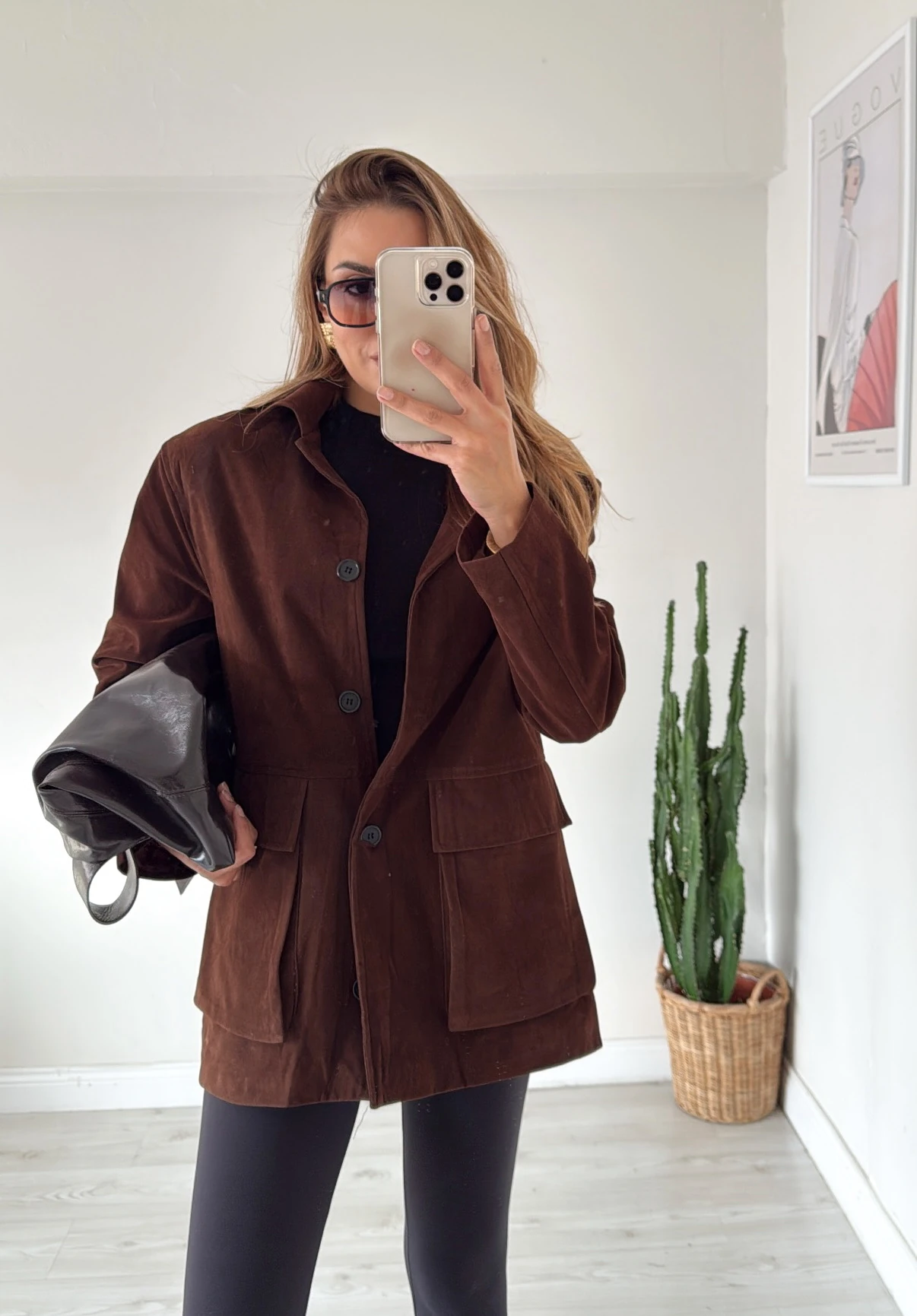 Acı Kahve Süet Ceket