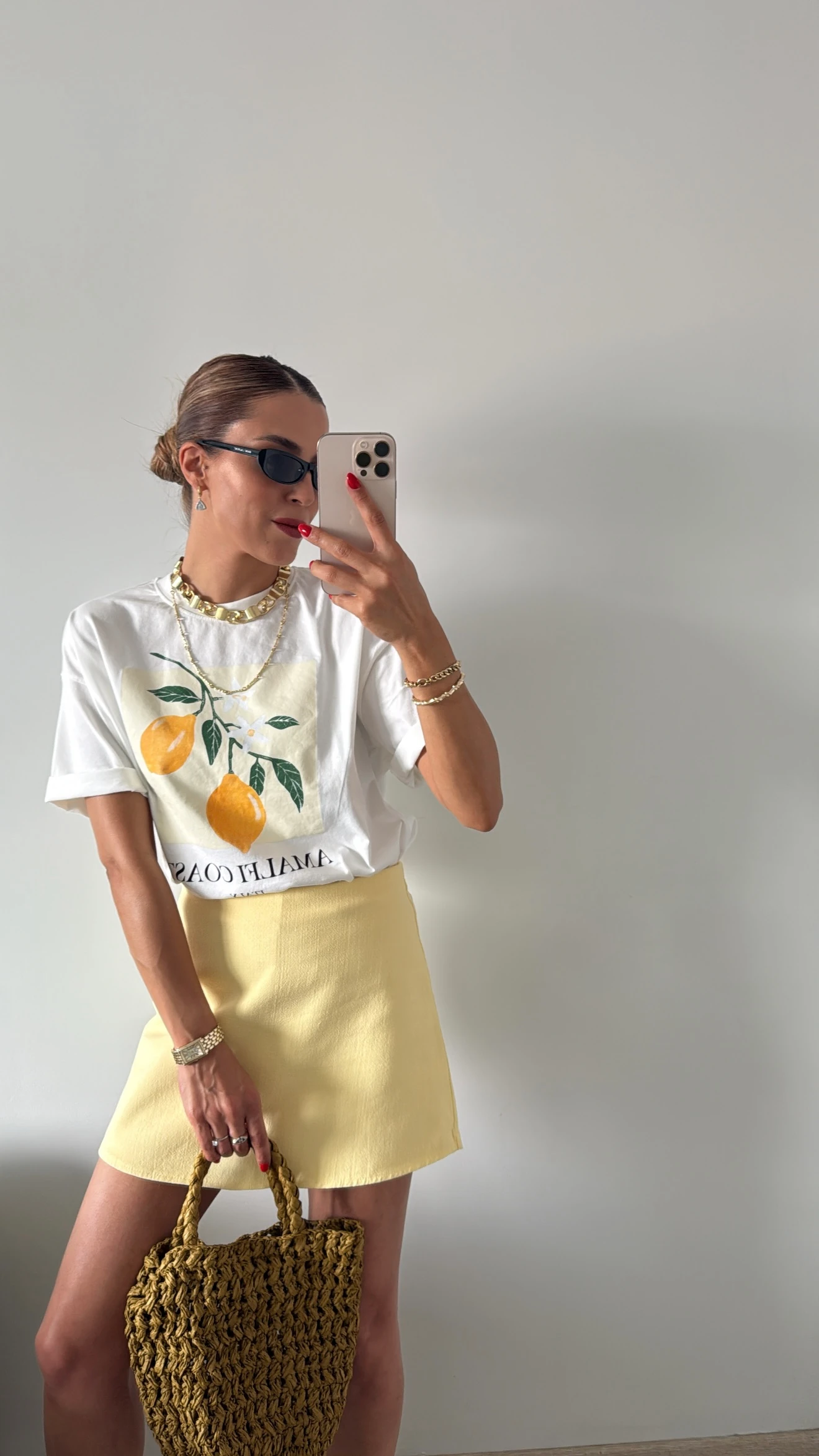 Limon Baskılı Tshırt