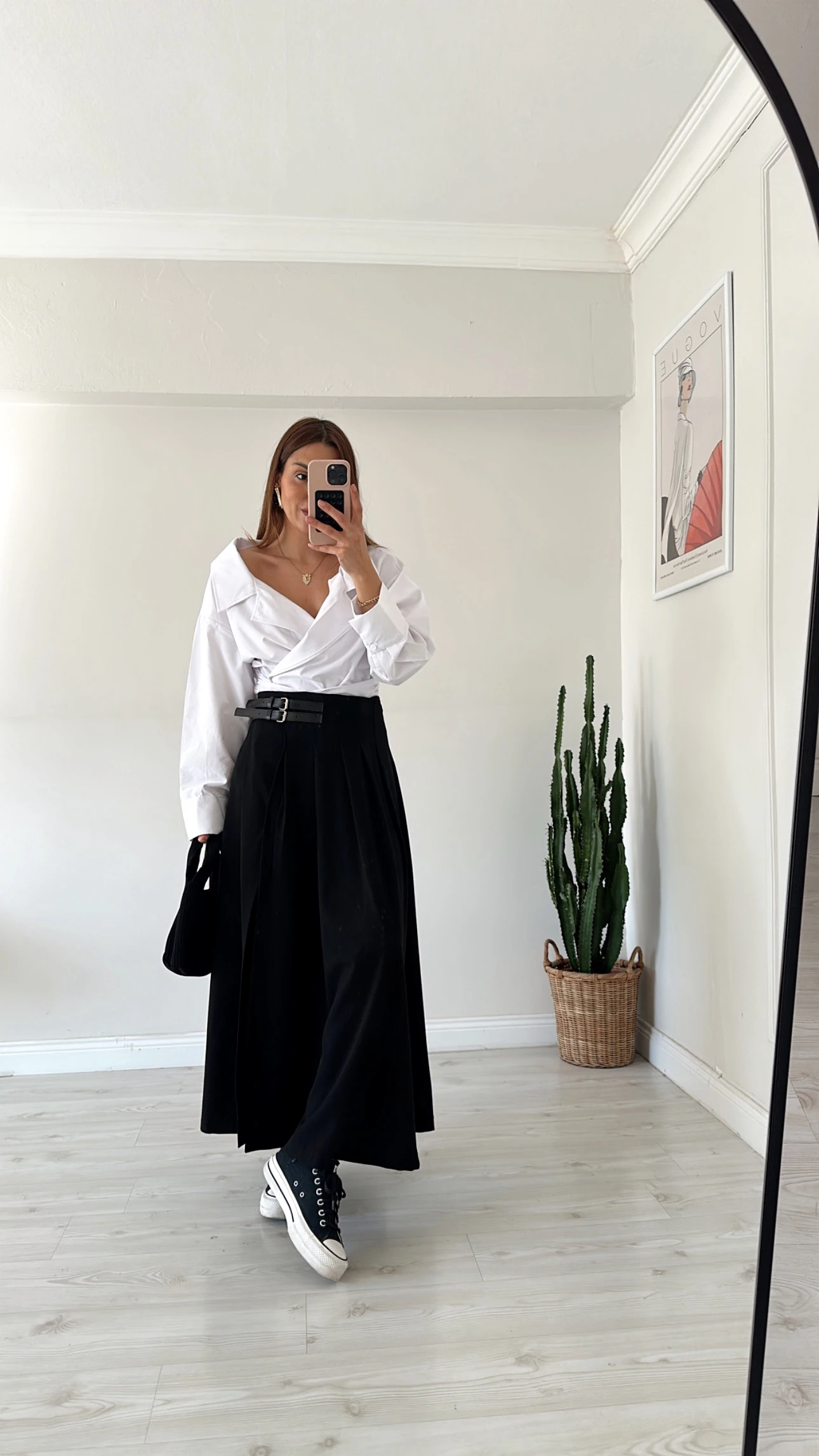 Yırtmaçlı Maxi Etek