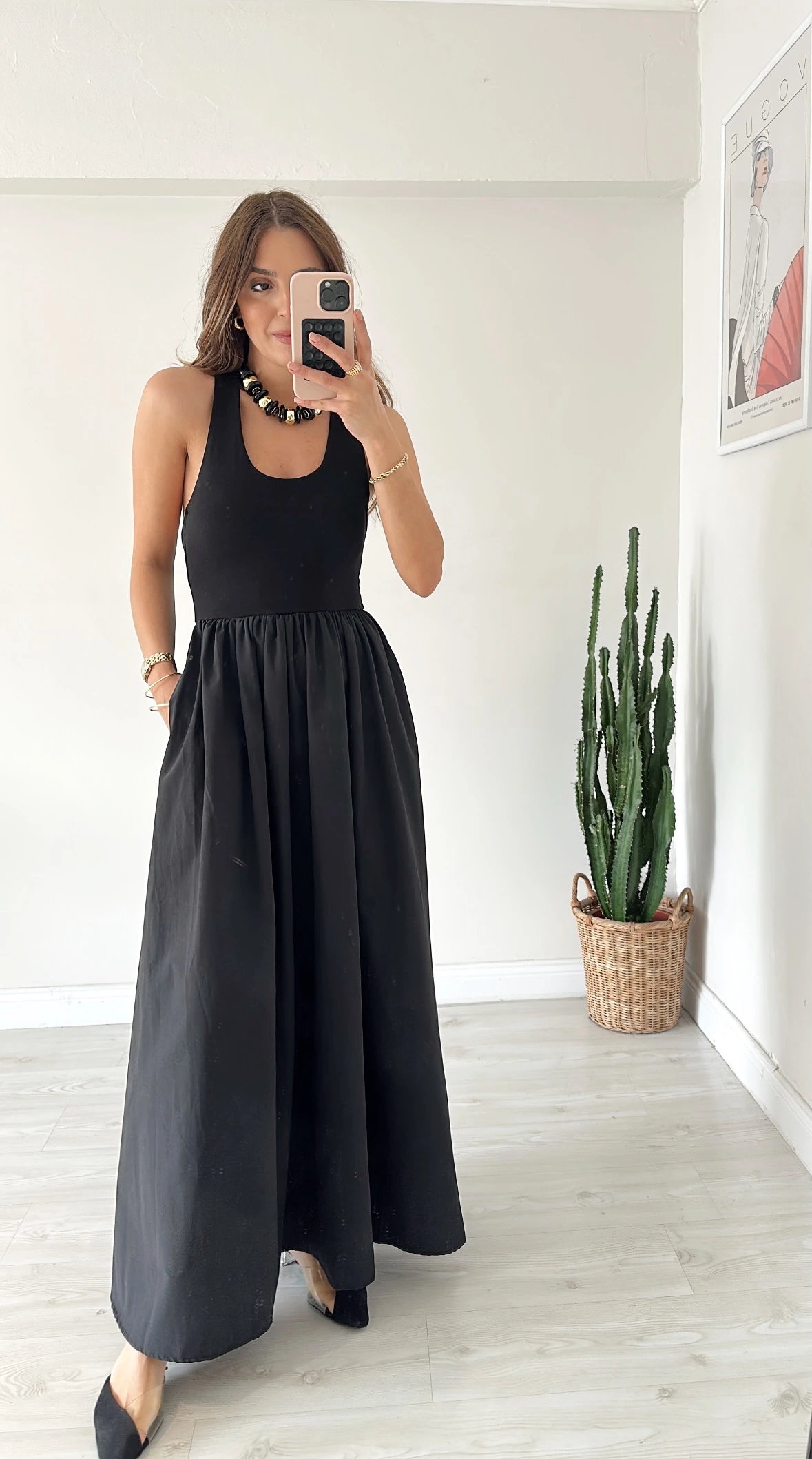 Halter Model Maxi Elbise