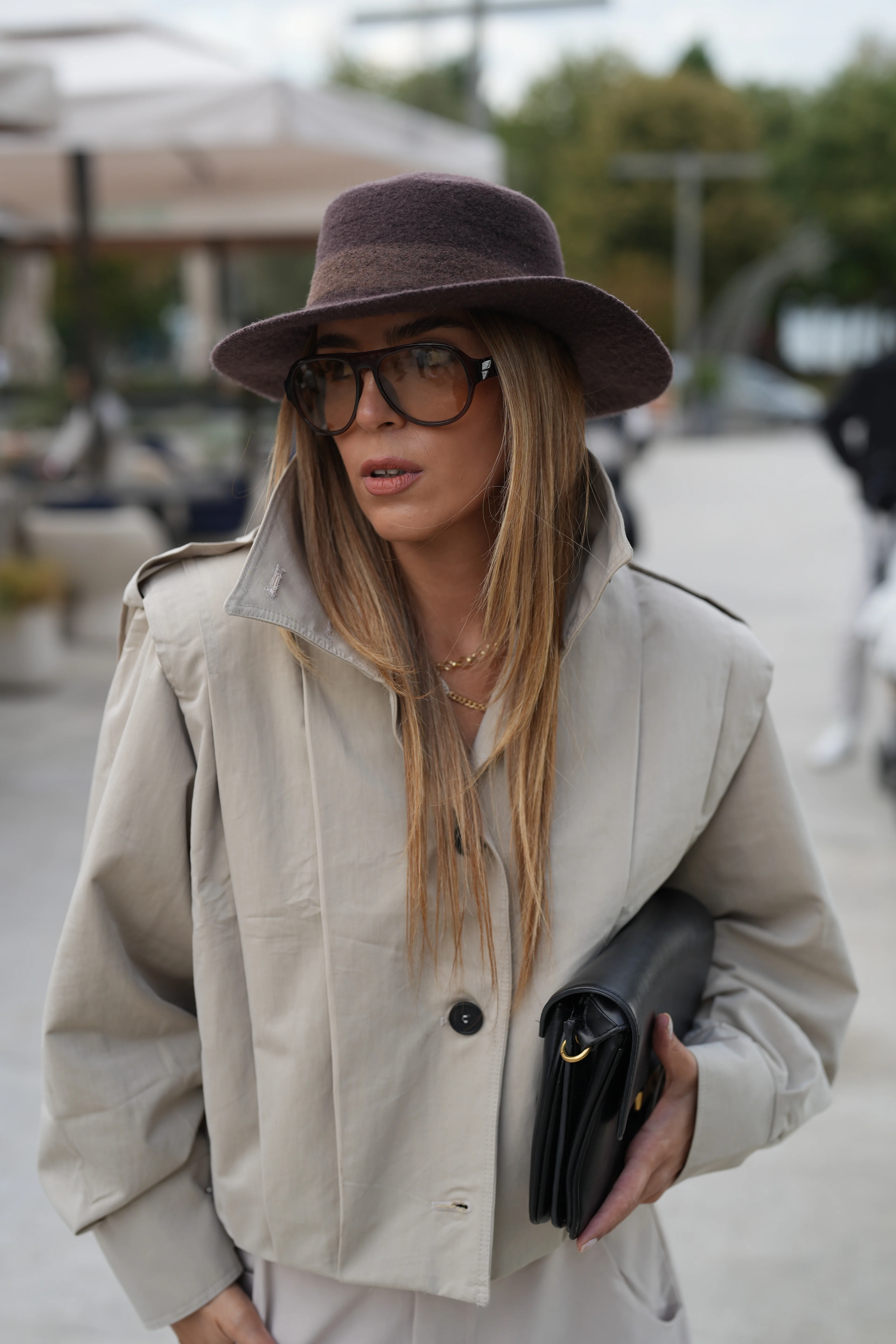 Pileli Bomber Ceket Taş