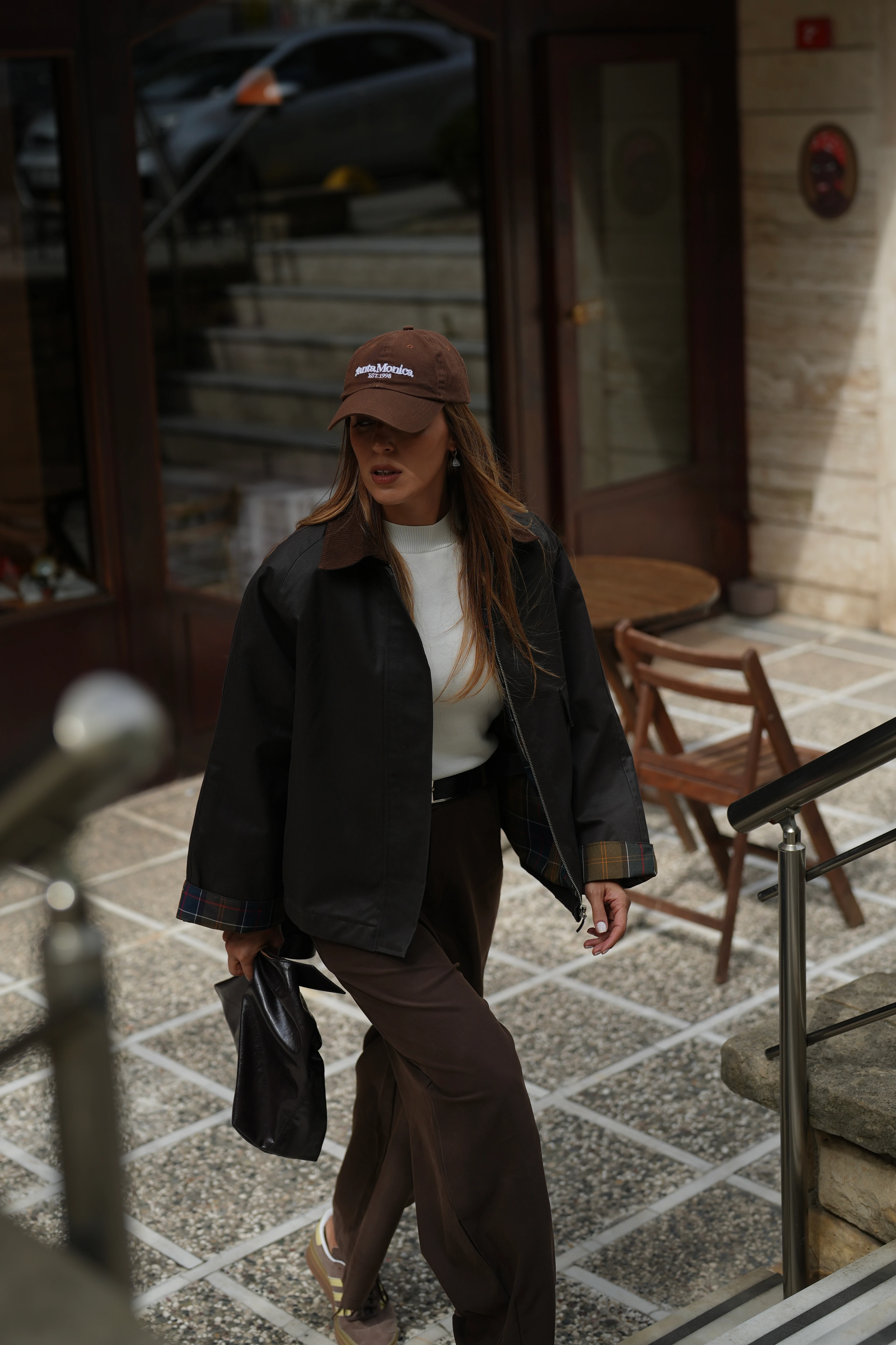 Mumlu Ekose Astarlı Ceket 