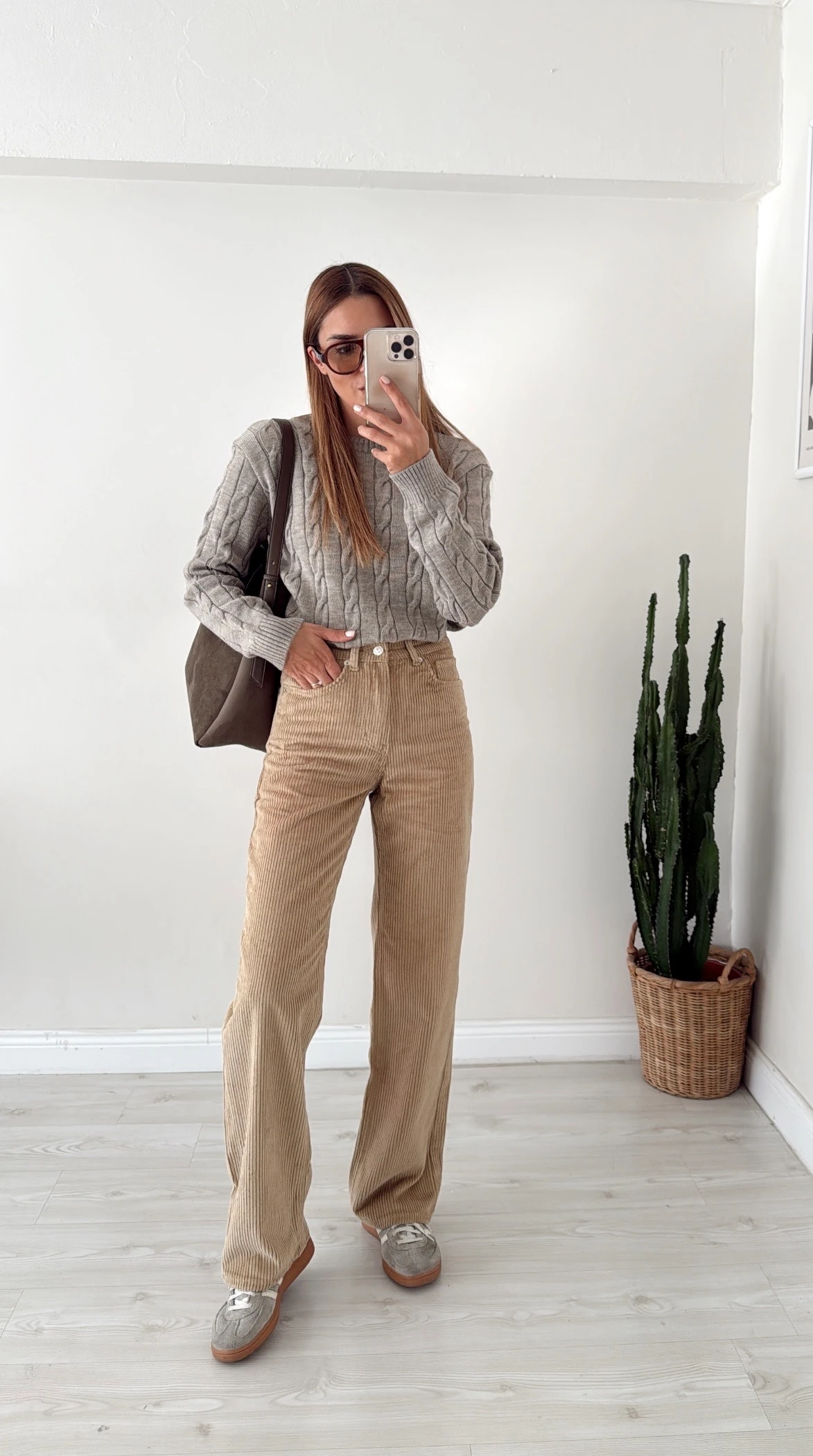 Kadife Straight Pantolon