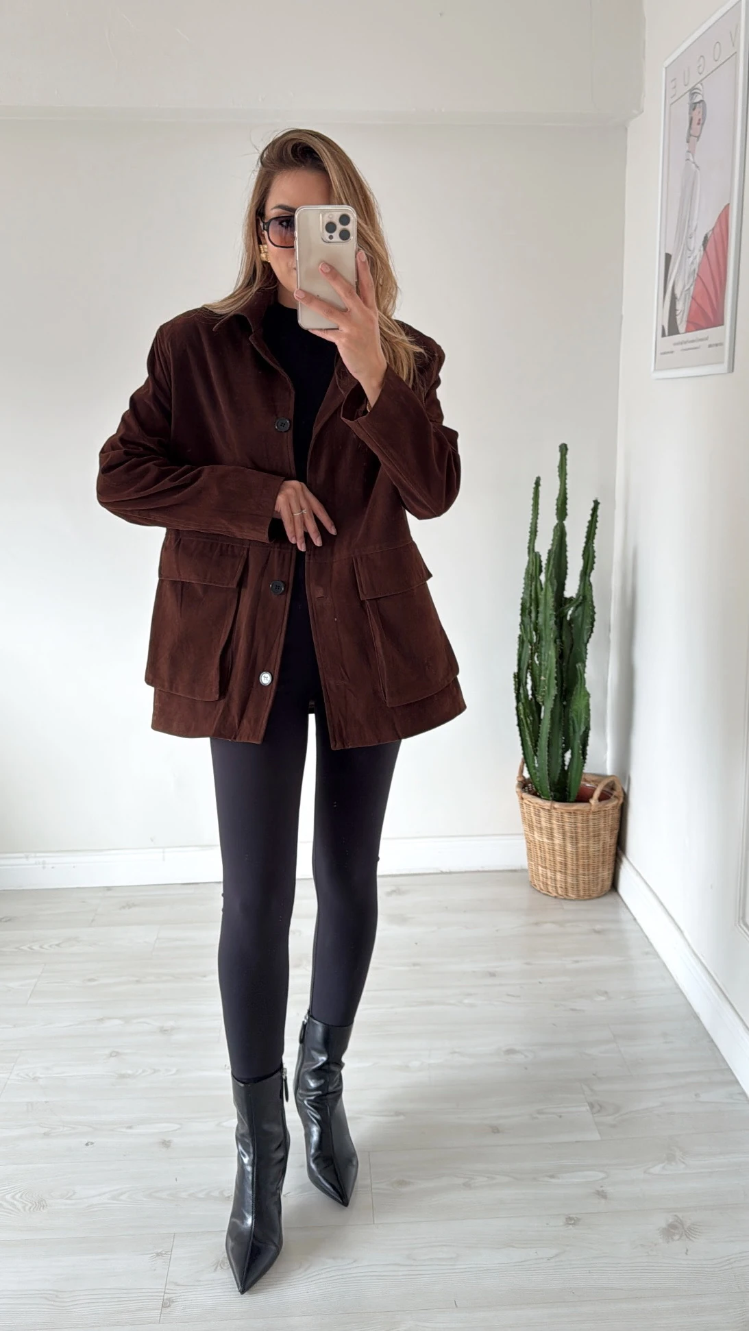 Acı Kahve Süet Ceket