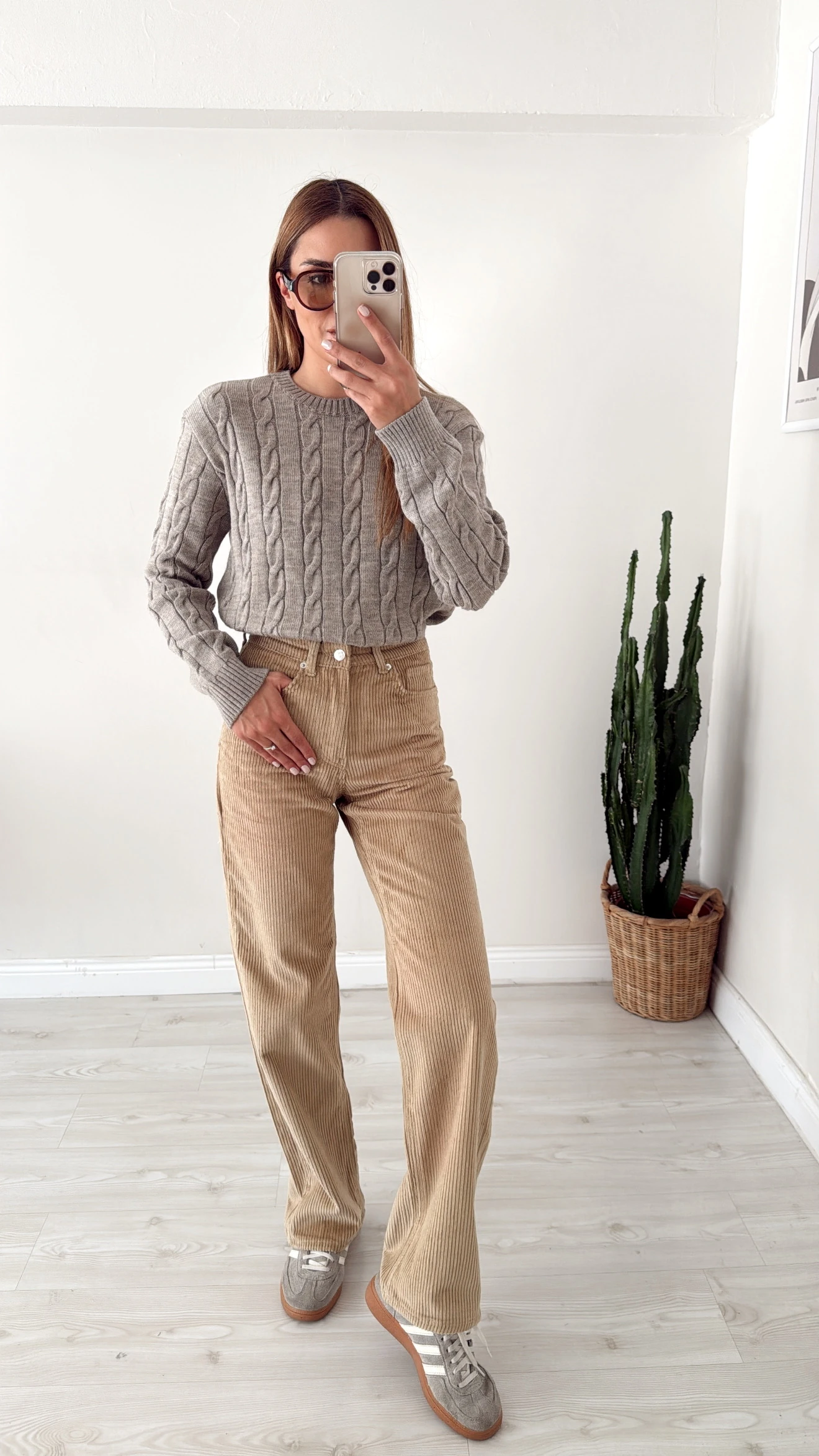 Kadife Straight Pantolon