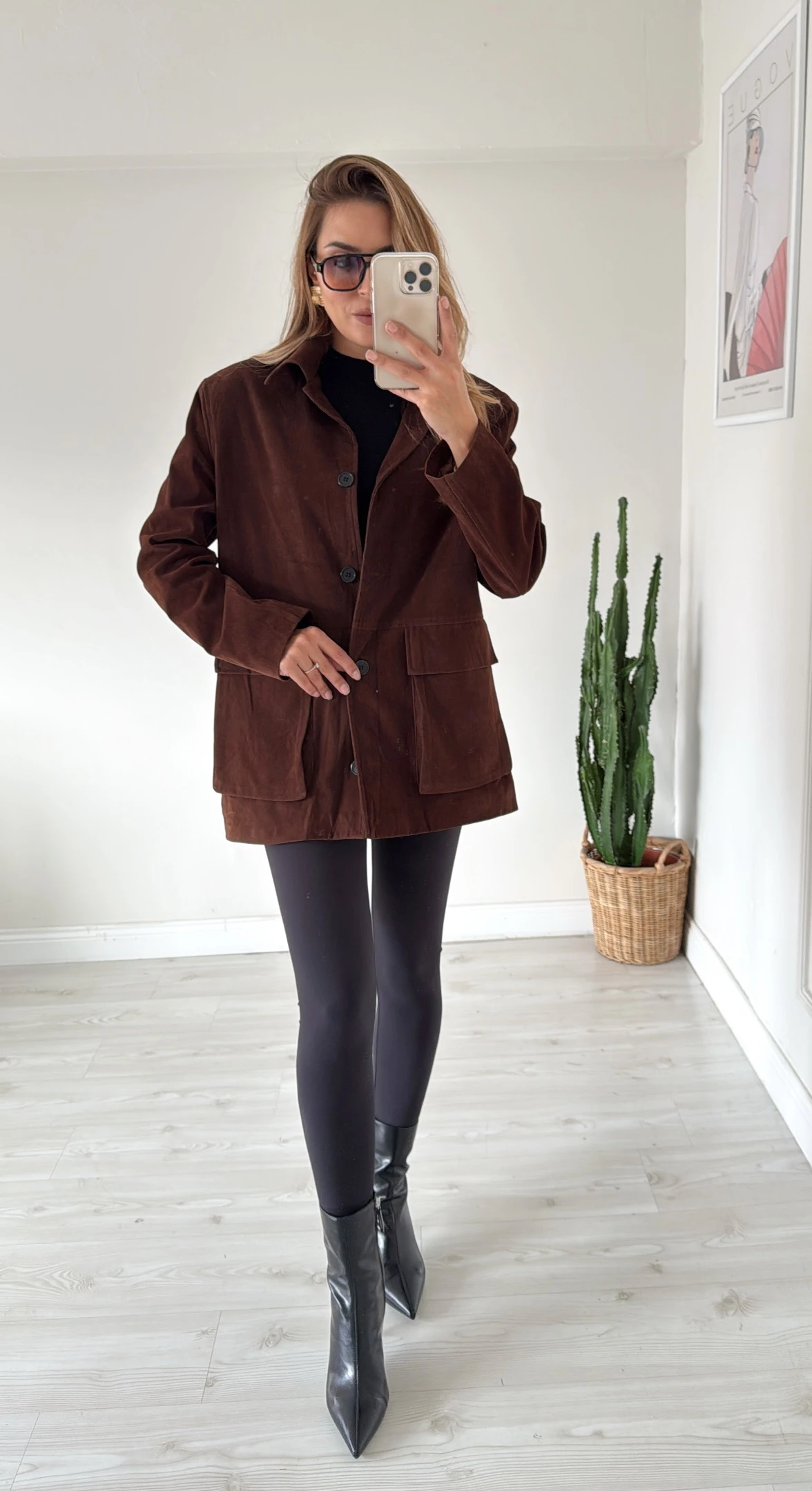 Acı Kahve Süet Ceket