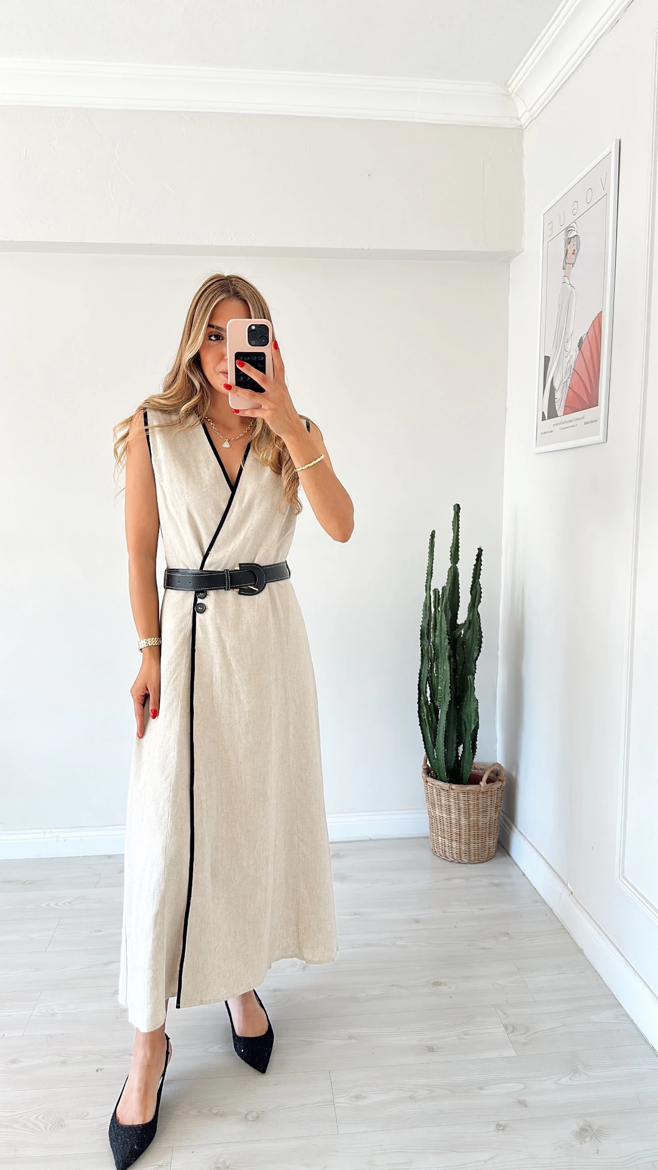 Zr Model Keten Kruvaze Elbise