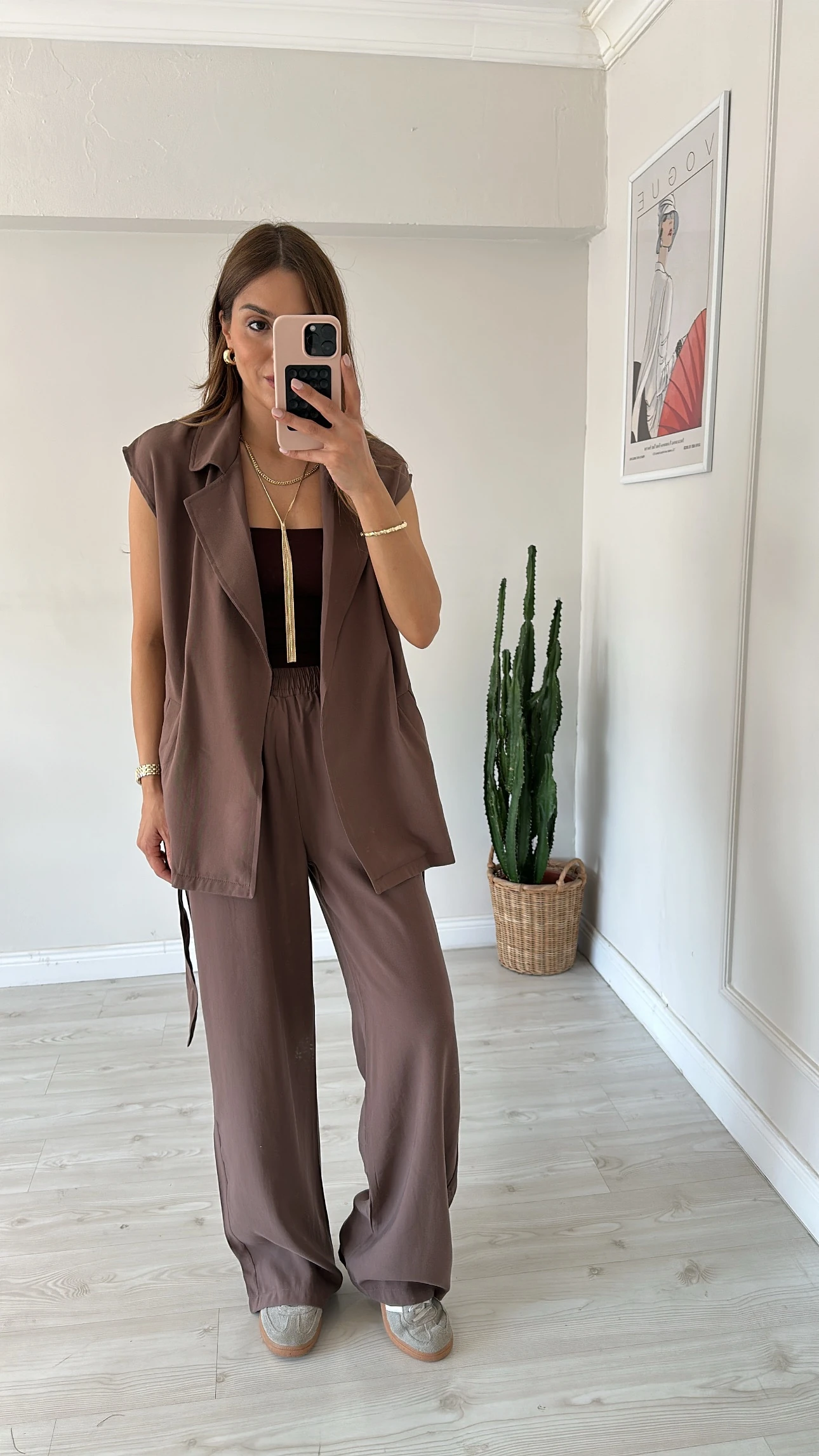 Kimonolu Takım Kahve