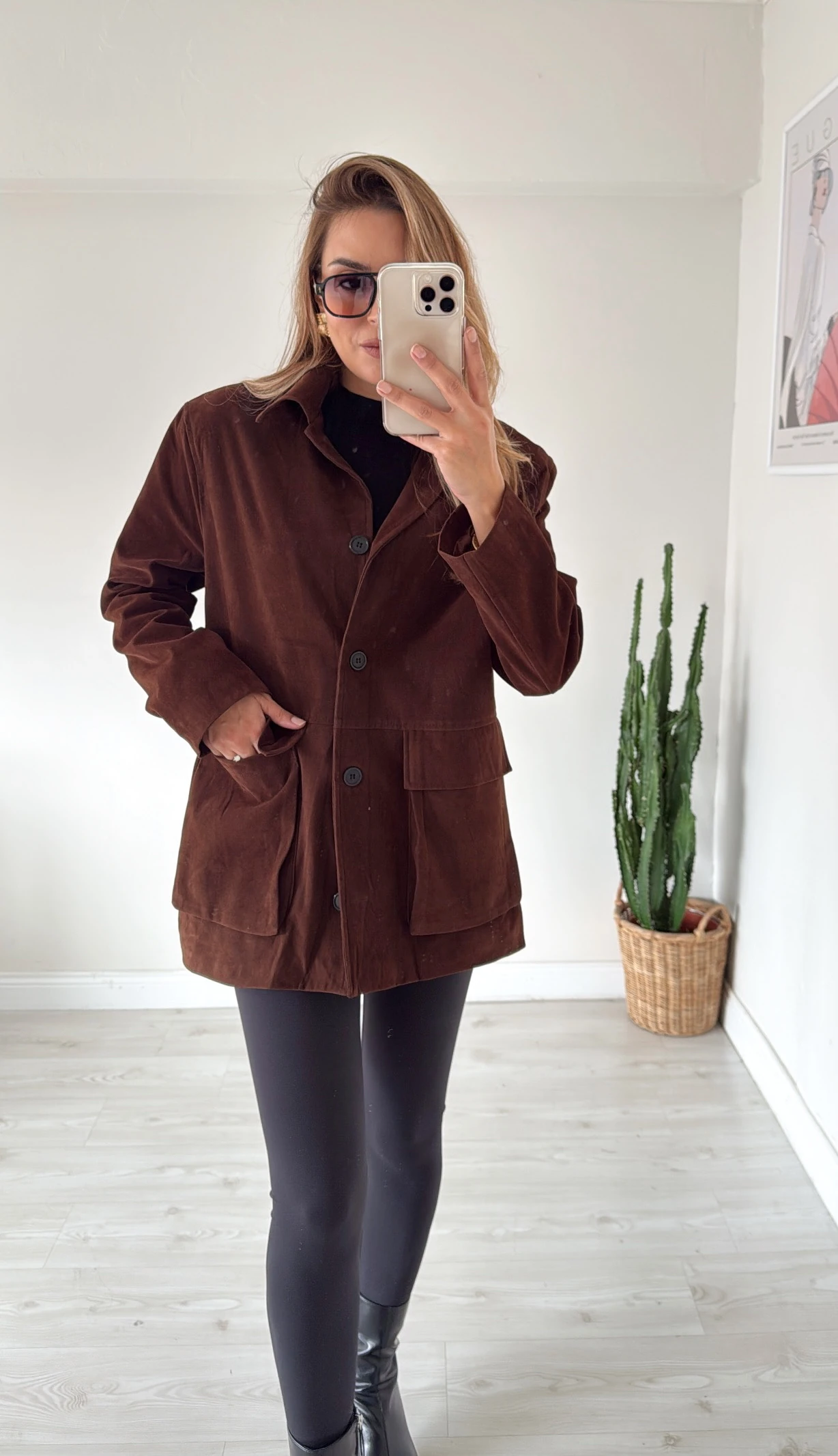 Acı Kahve Süet Ceket