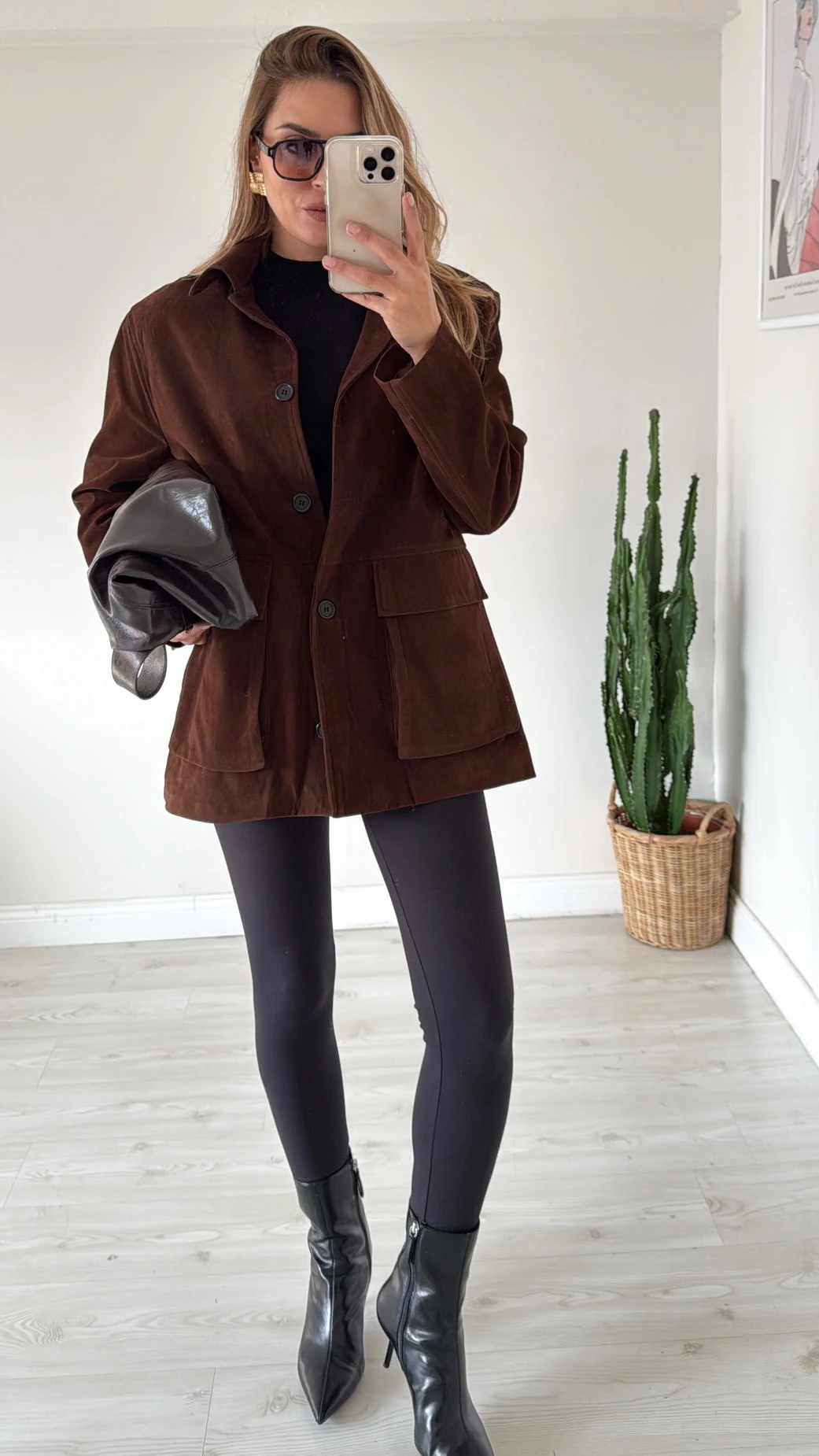 Acı Kahve Süet Ceket