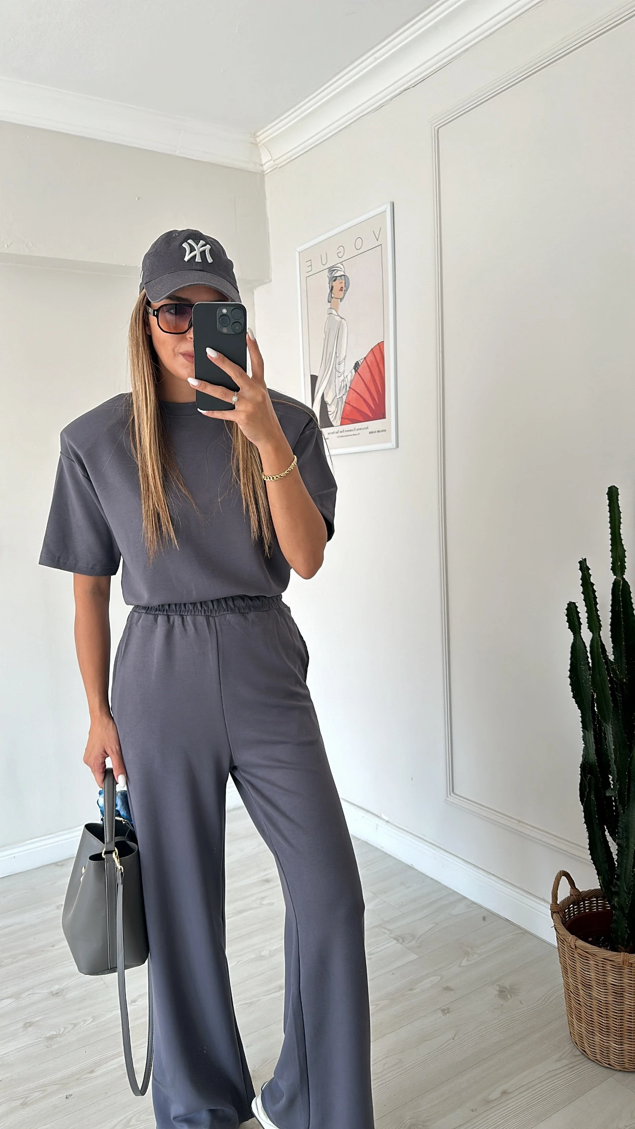 Modal Kumaş Takım Füme