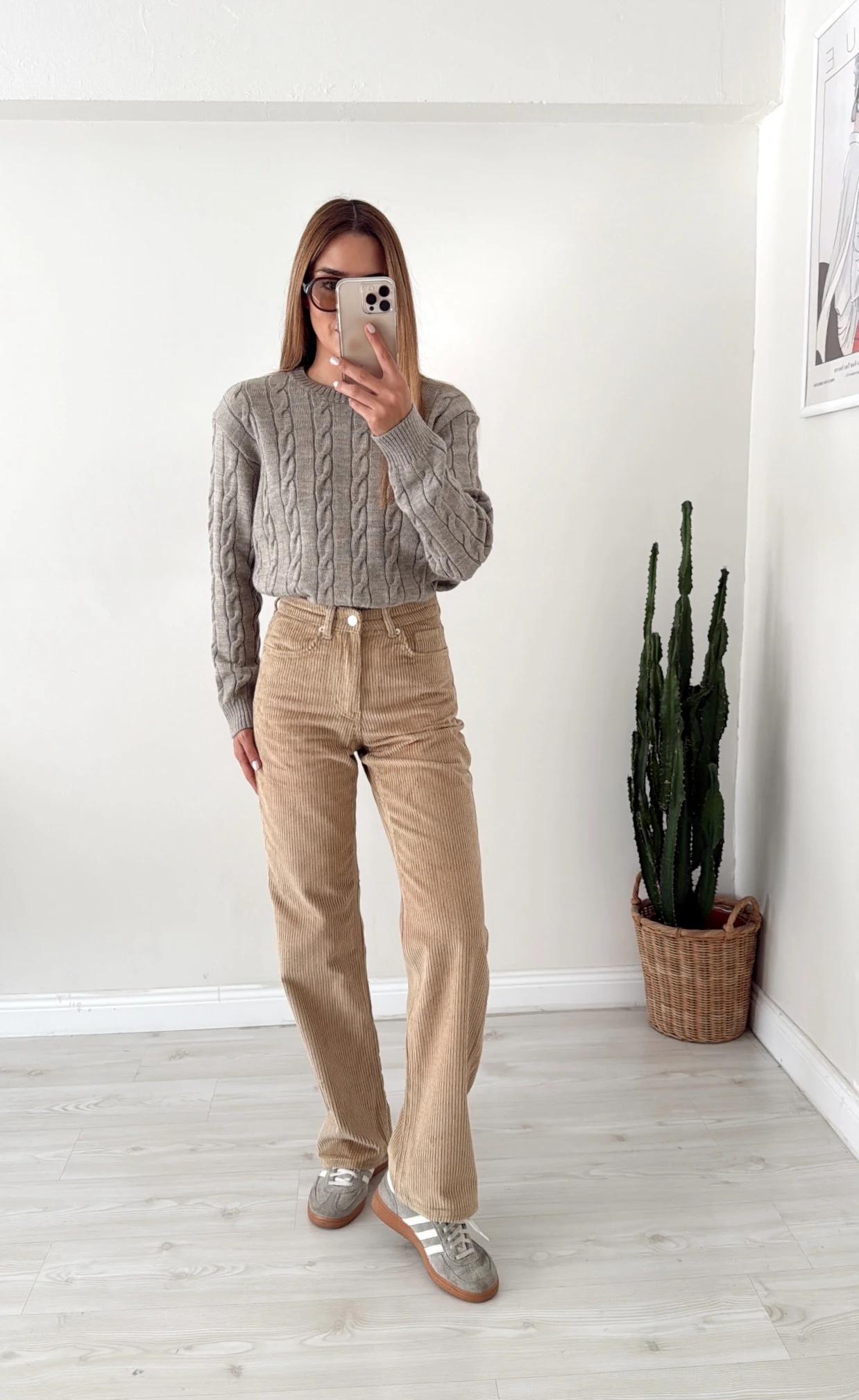 Kadife Straight Pantolon