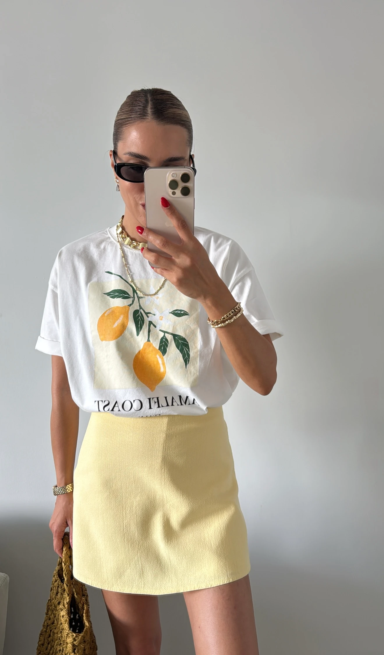 Limon Baskılı Tshırt