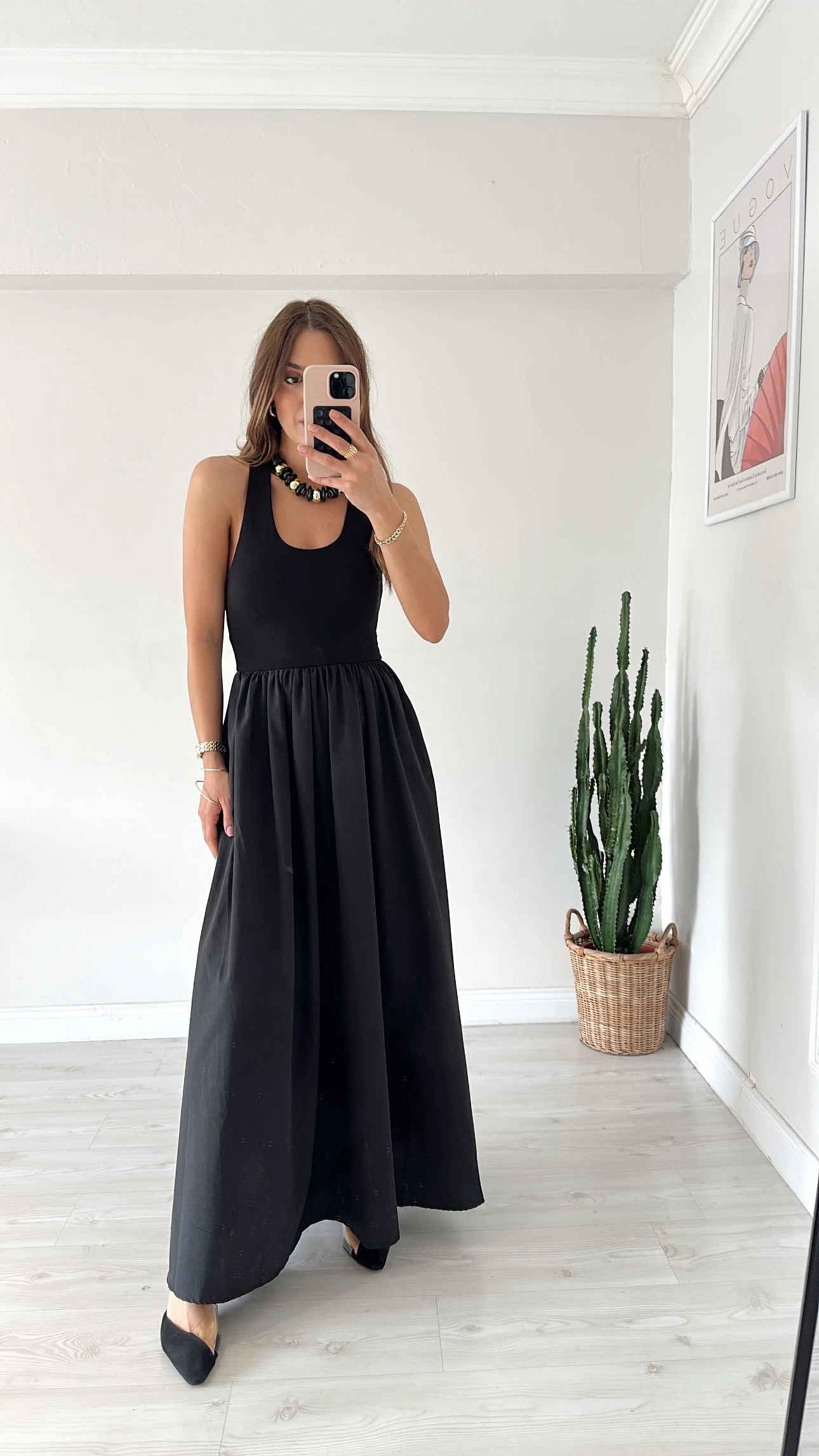 Halter Model Maxi Elbise
