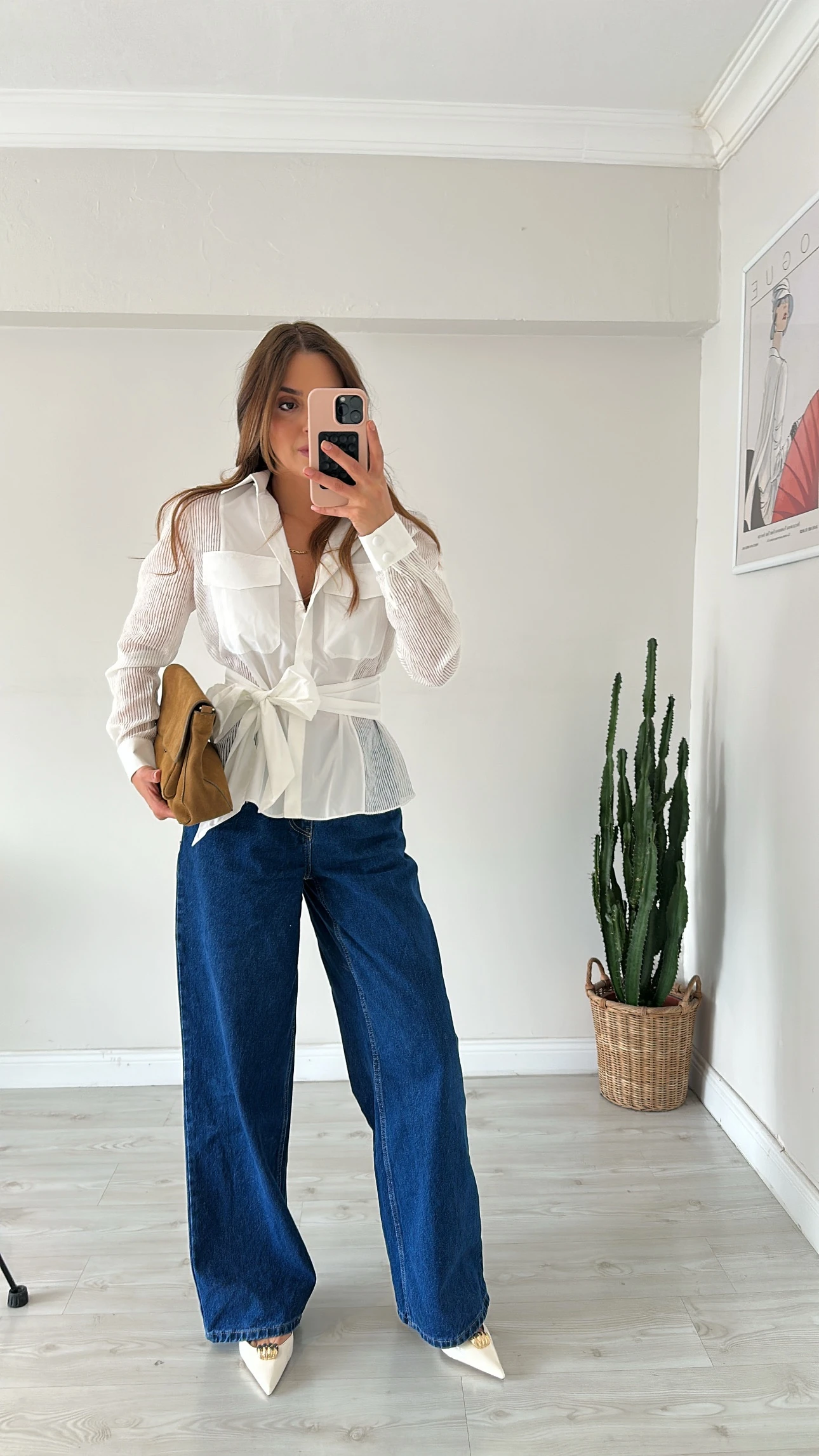 Transparan Detaylı Premıum Gömlek