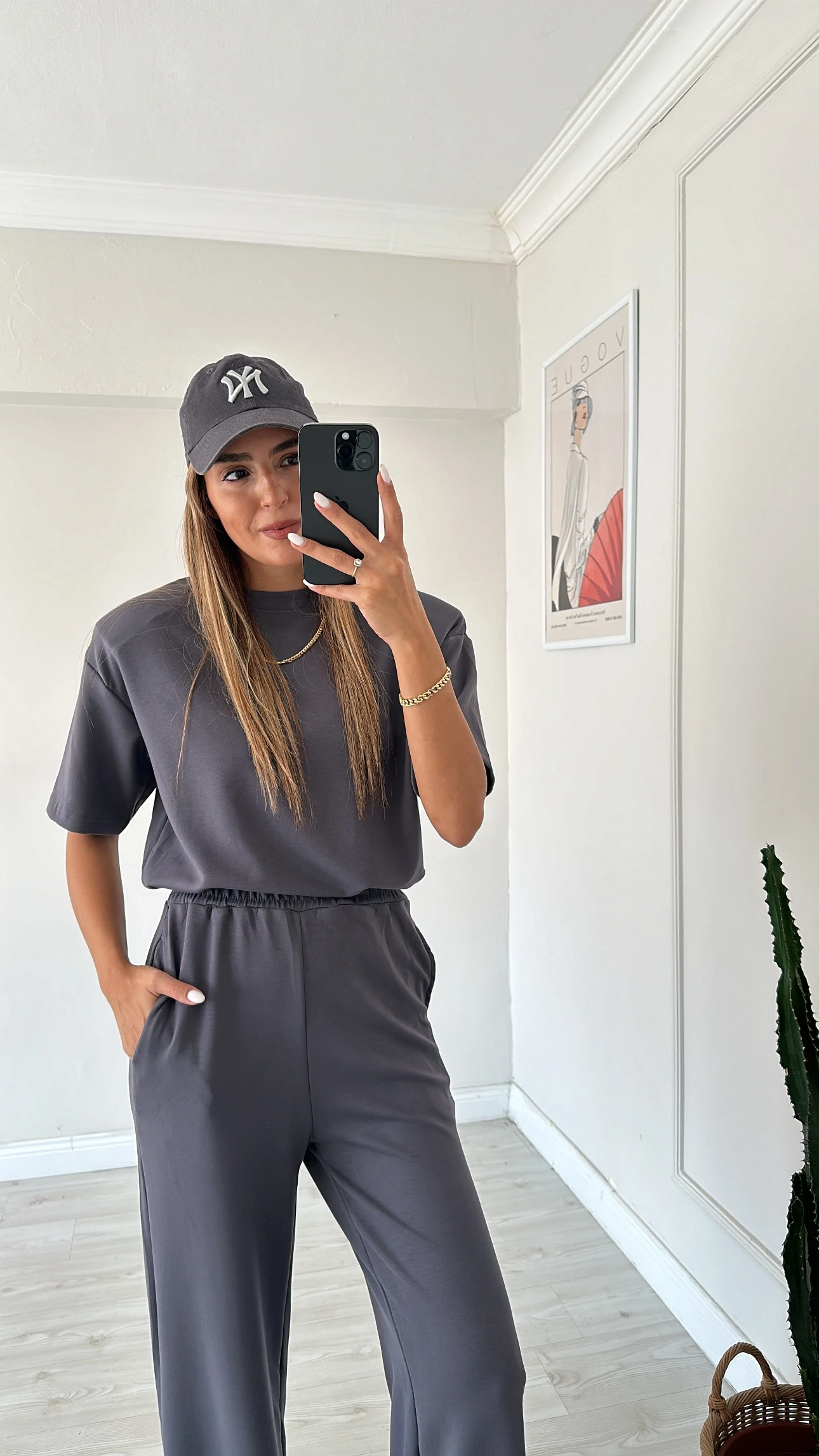 Modal Kumaş Takım Füme