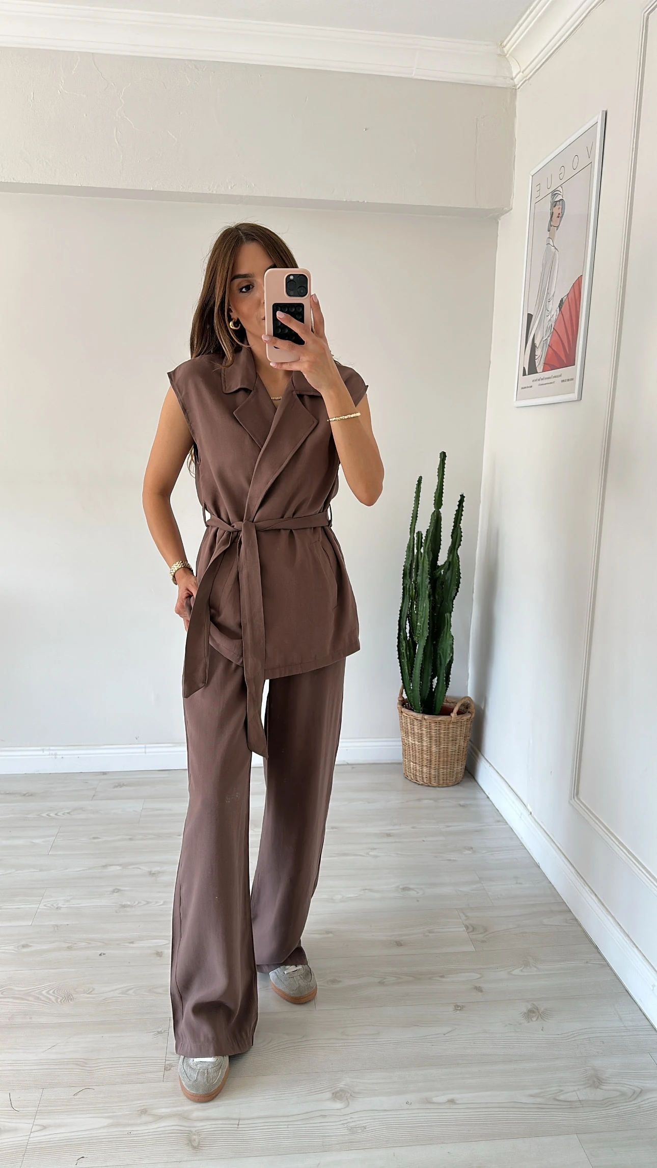 Kimonolu Takım Kahve