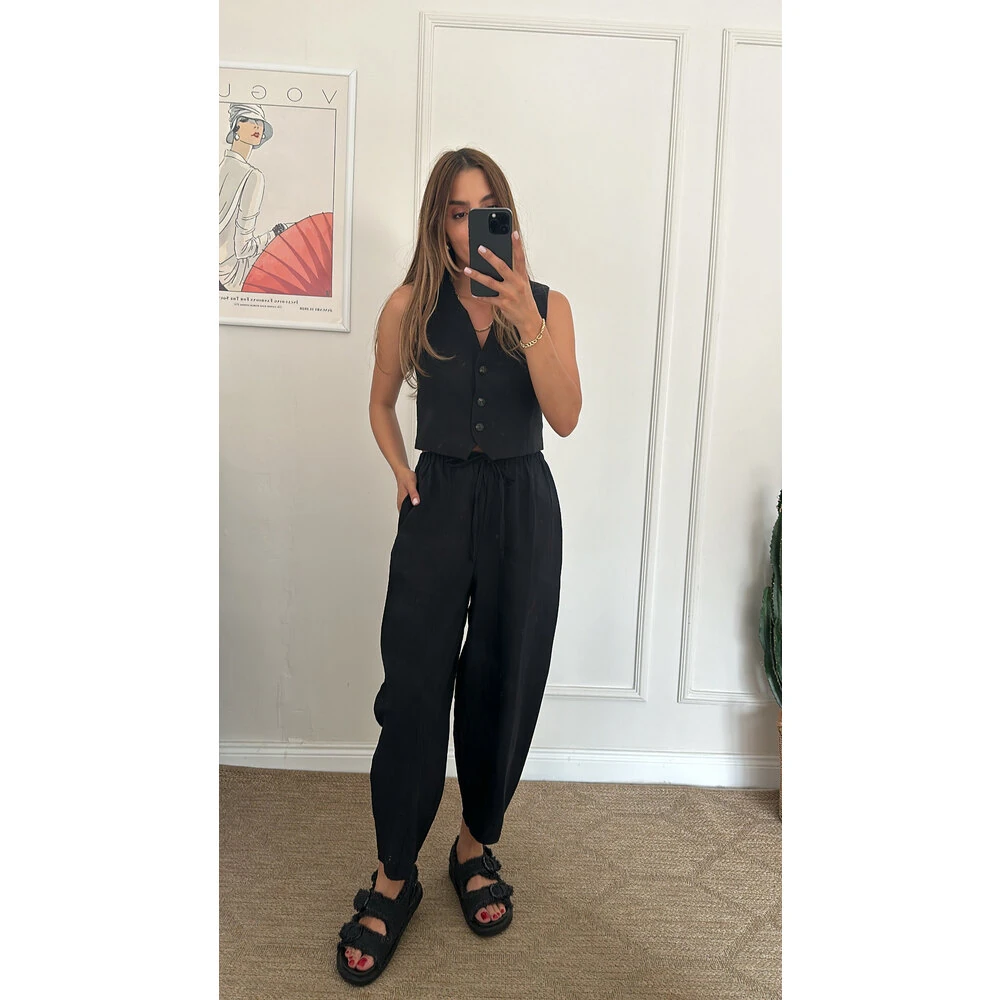 Paraşüt Keten Yelek