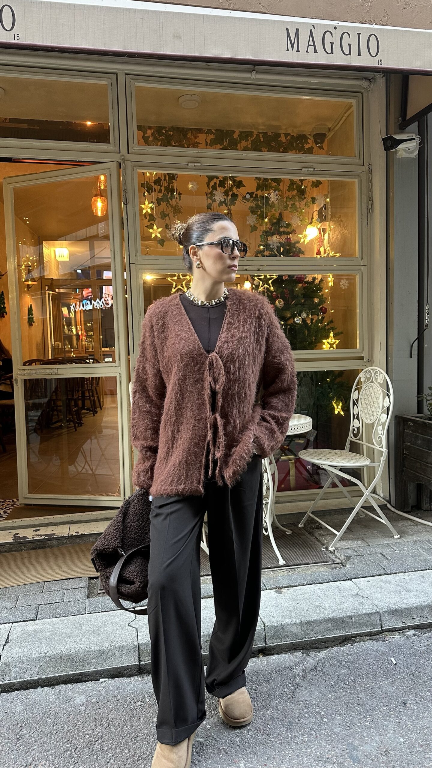 Acı Kahve Palazzo Pantolon