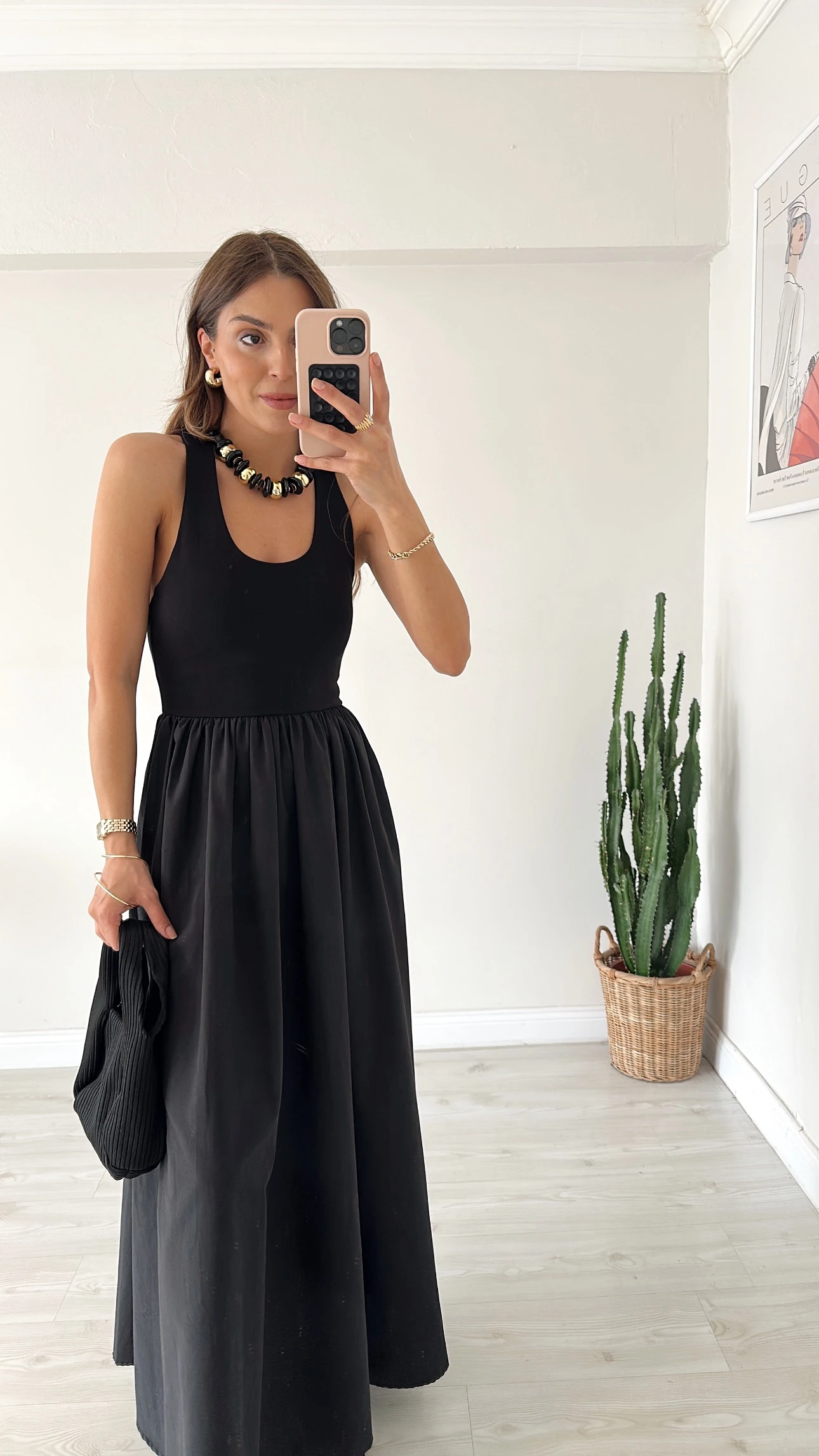 Halter Model Maxi Elbise